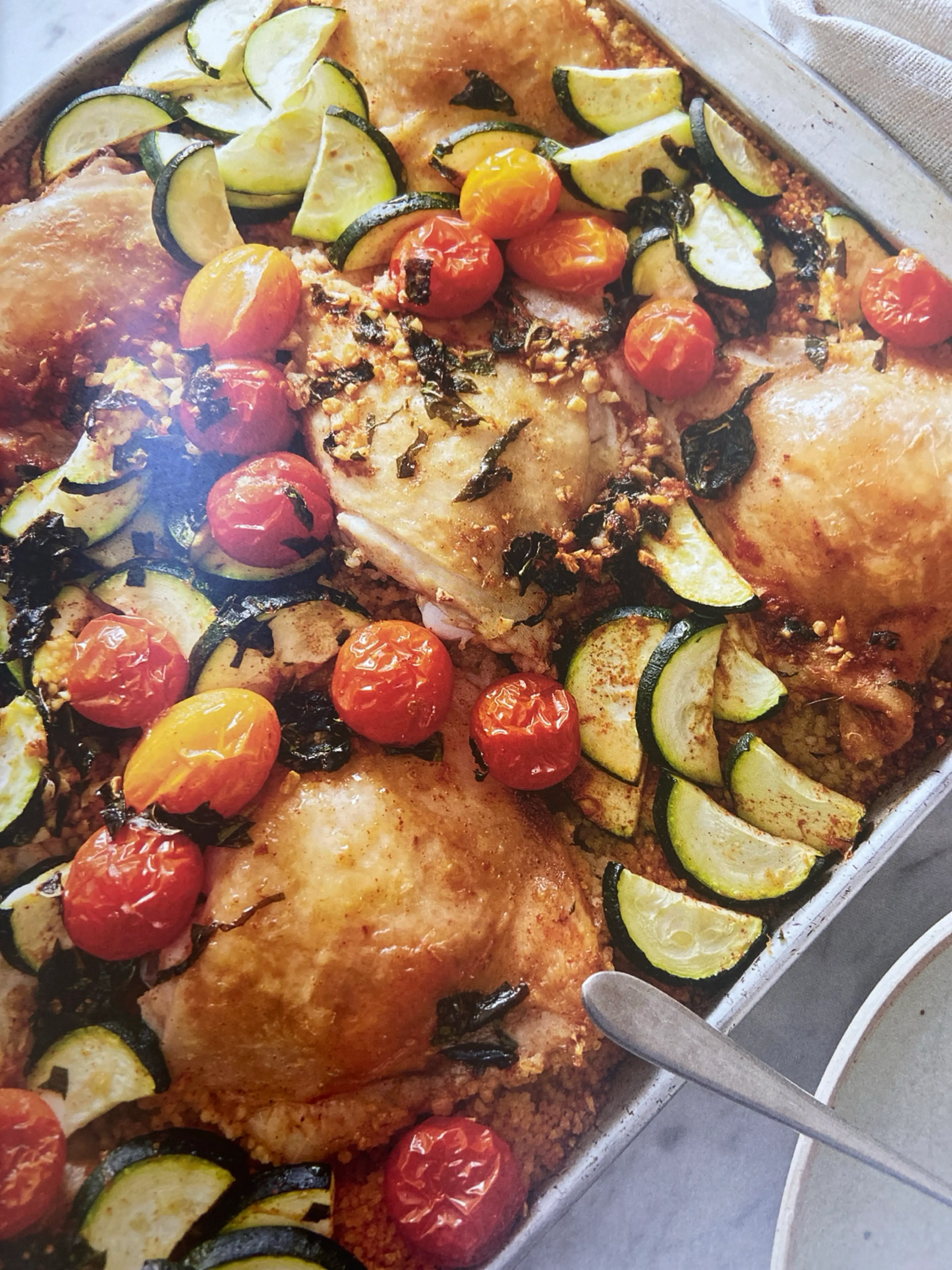 LEMON-BASIL CHICKEN & COUSCOUS