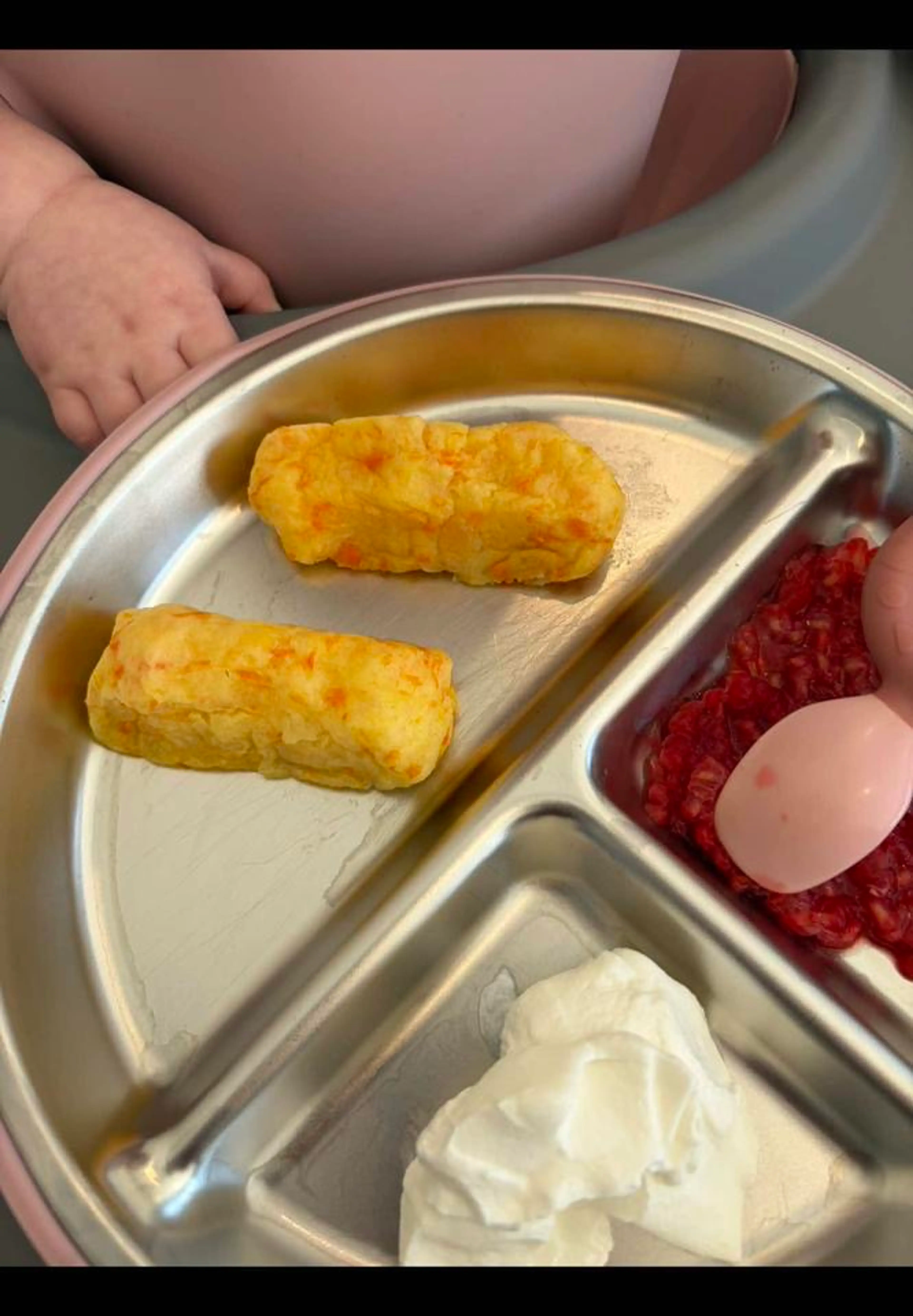 3-ingredient Cheesy Baby Tots