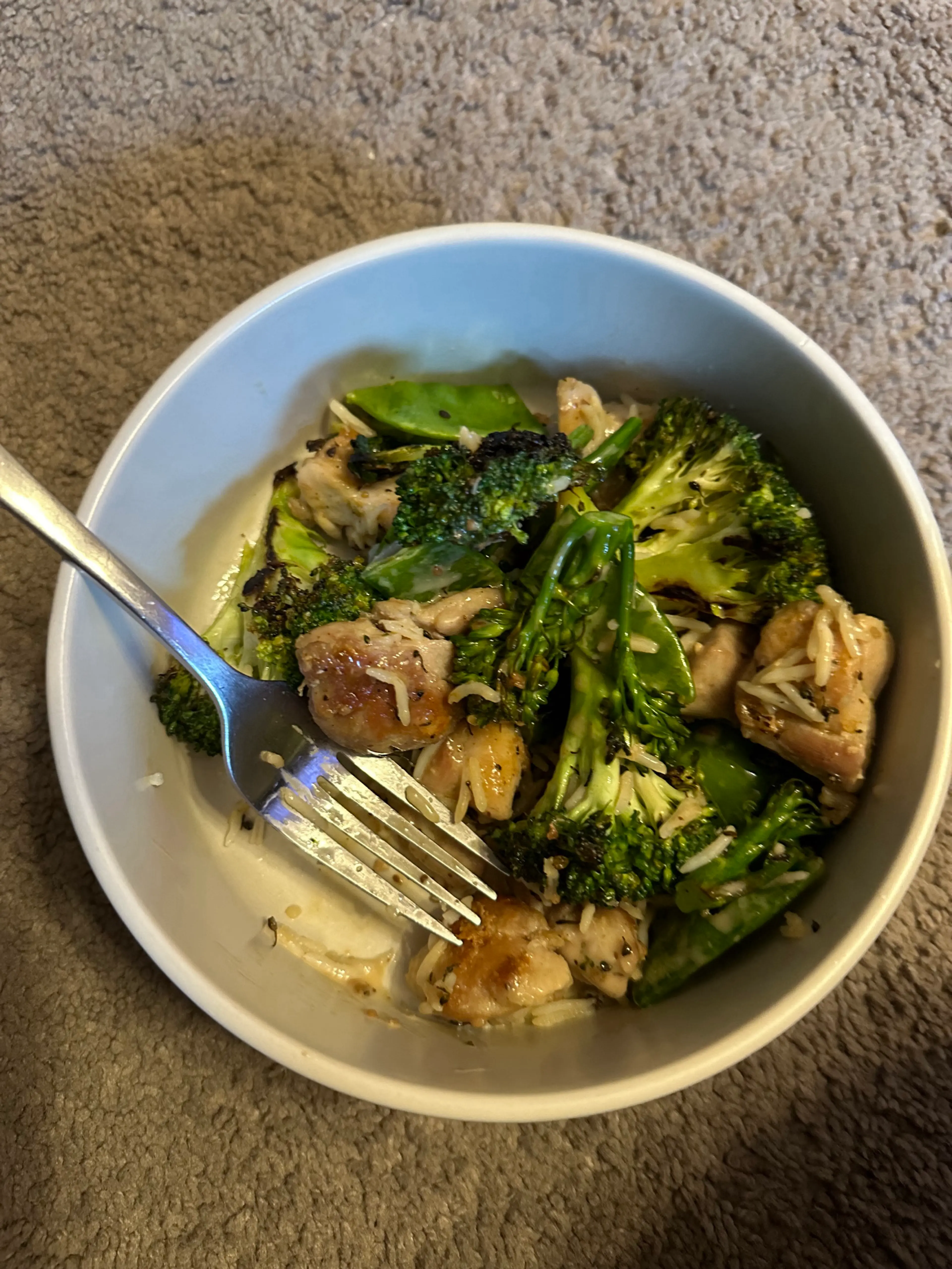 Grilled Green Salad