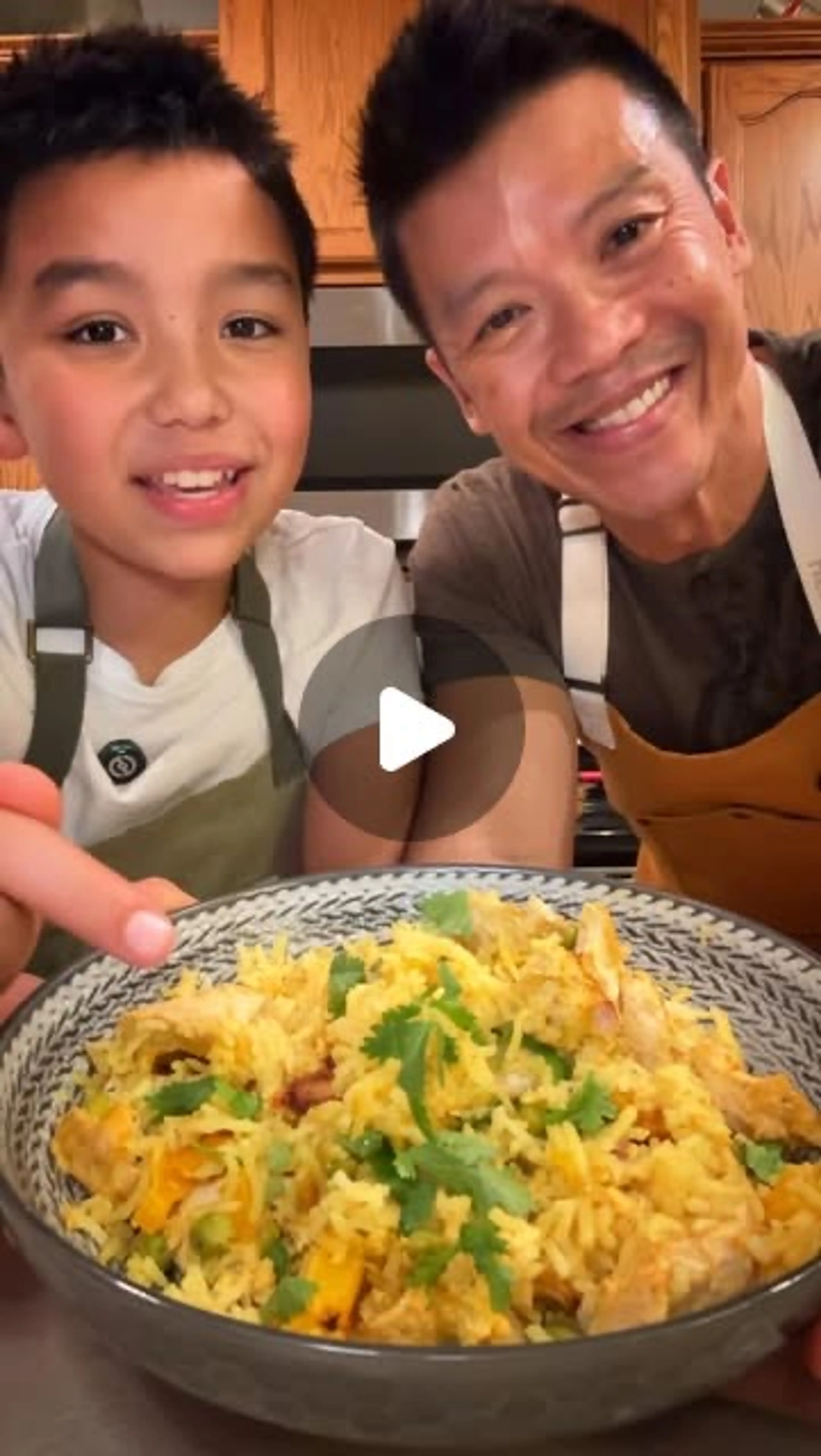 Oven Baked Chicken Biryani