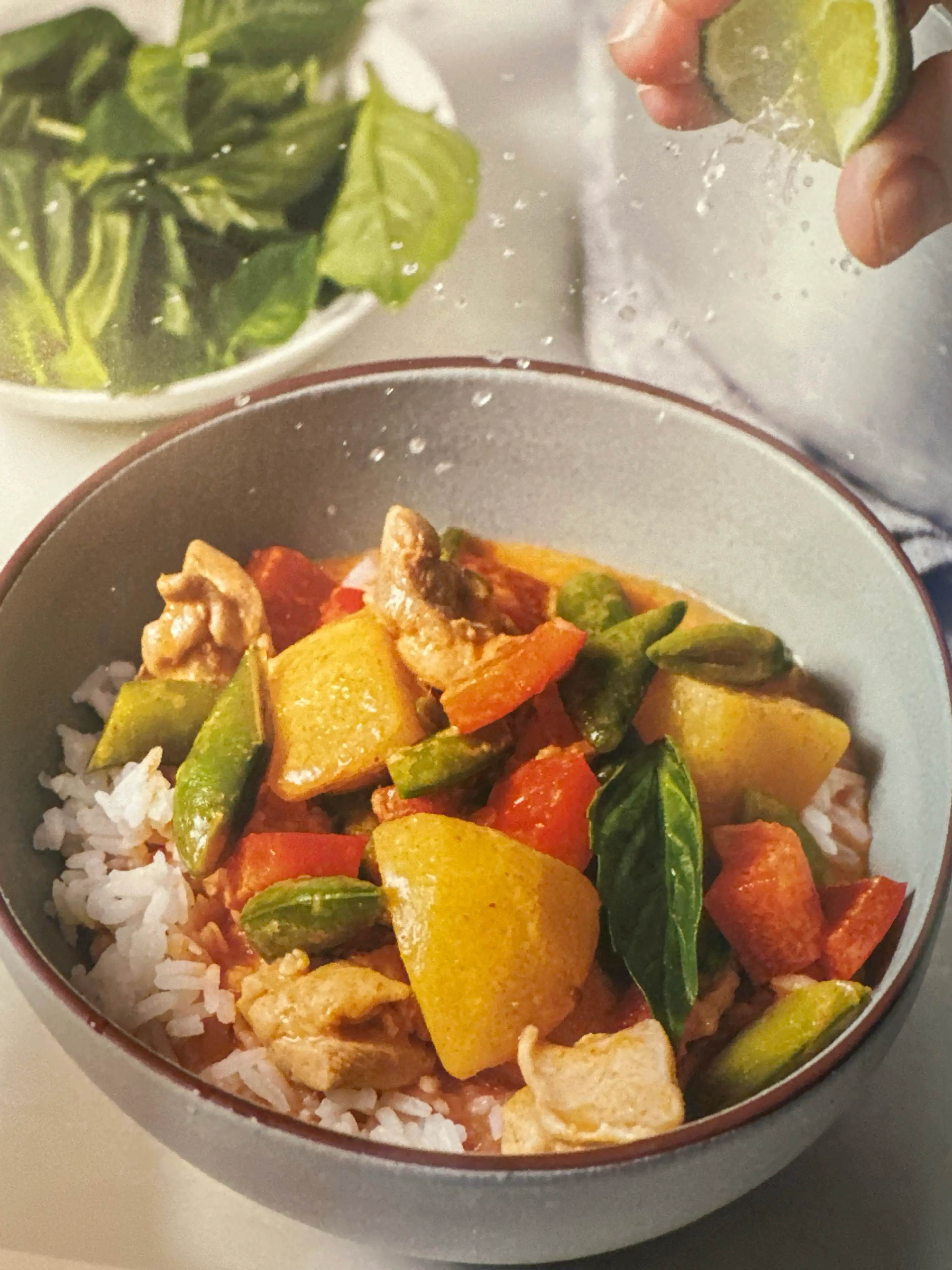 thai-style coconut chicken curry