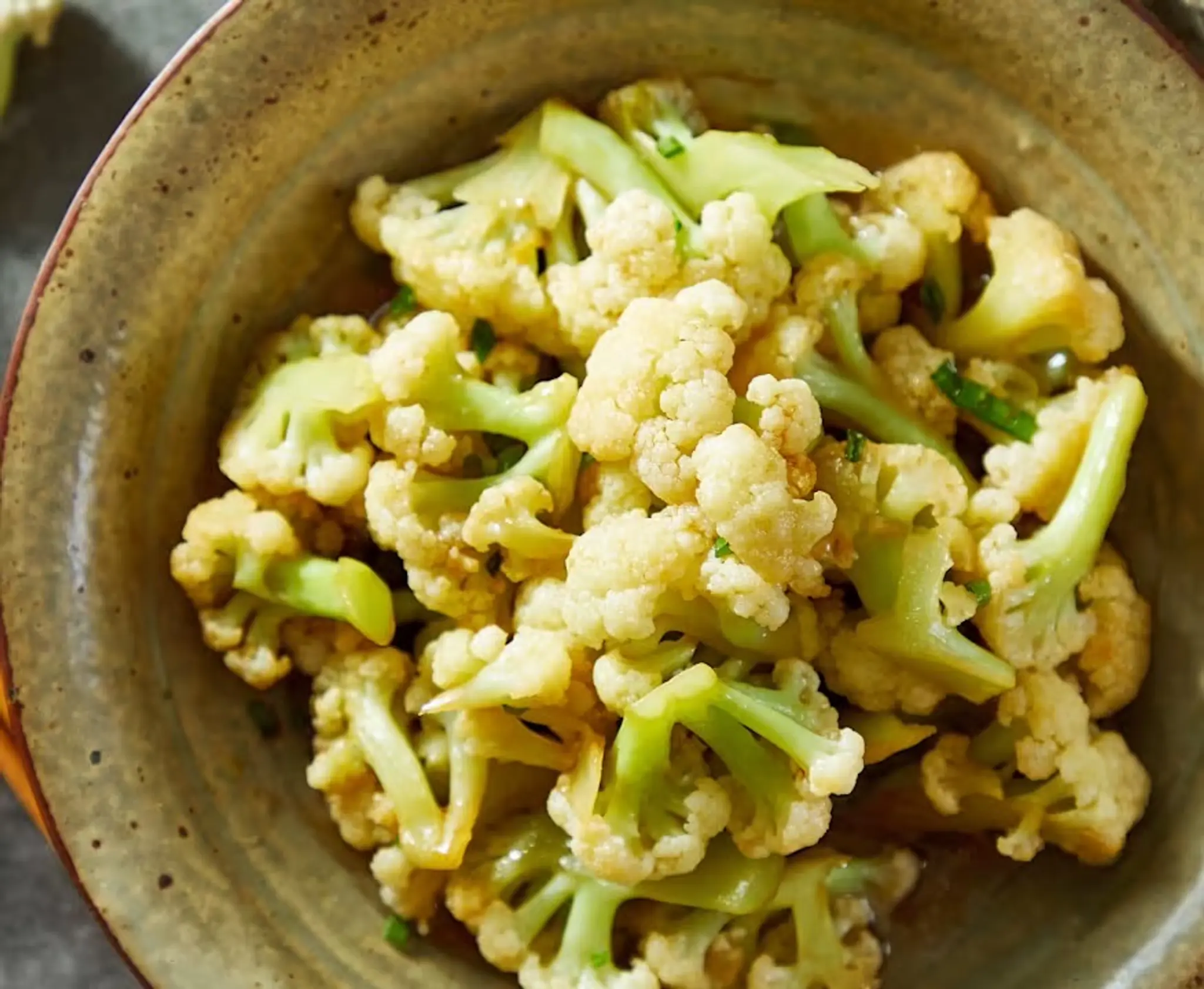 Cauliflower In Clay Pot