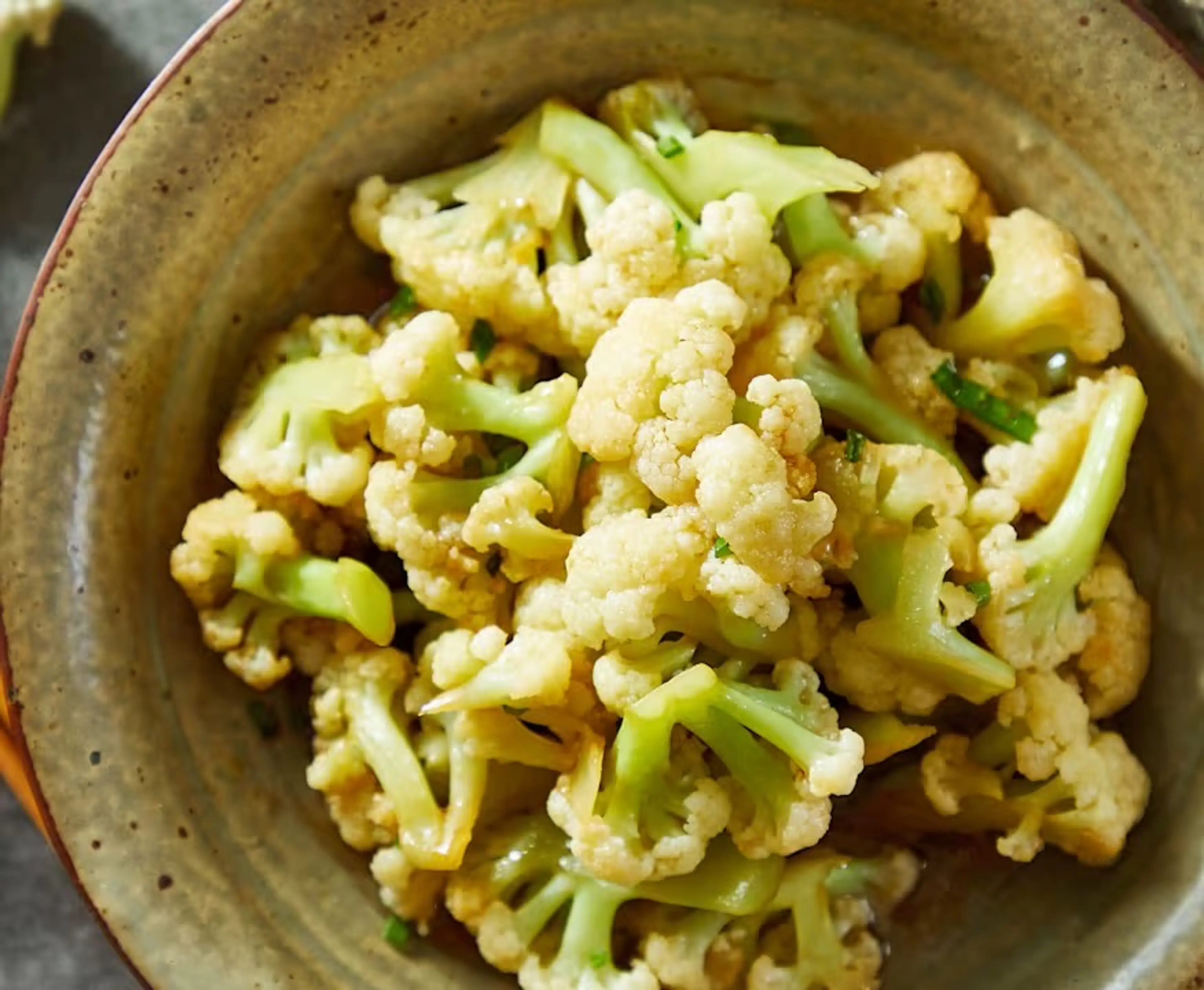 Cauliflower In Clay Pot