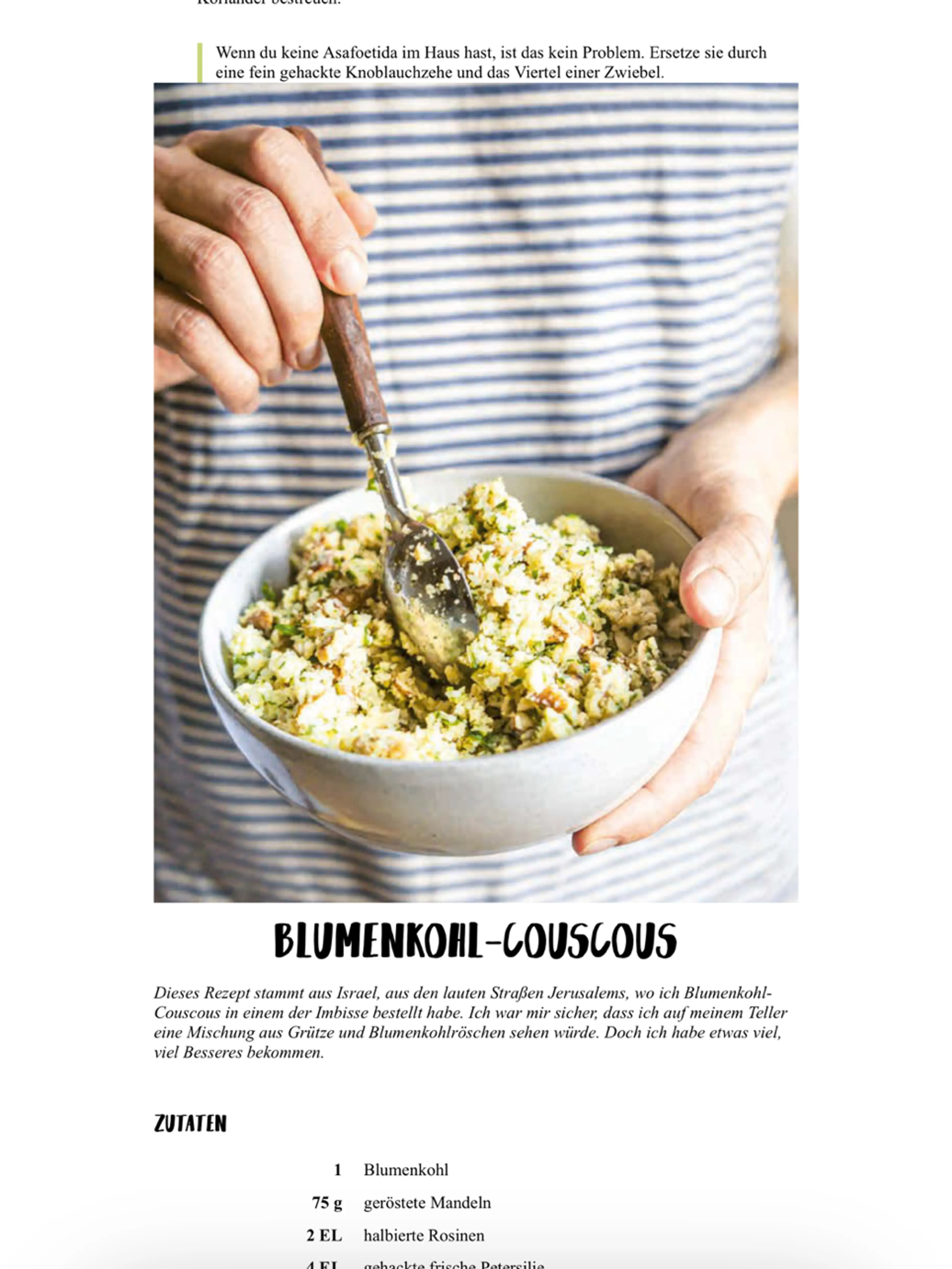 BLUMENKOHL-COUSCOUS