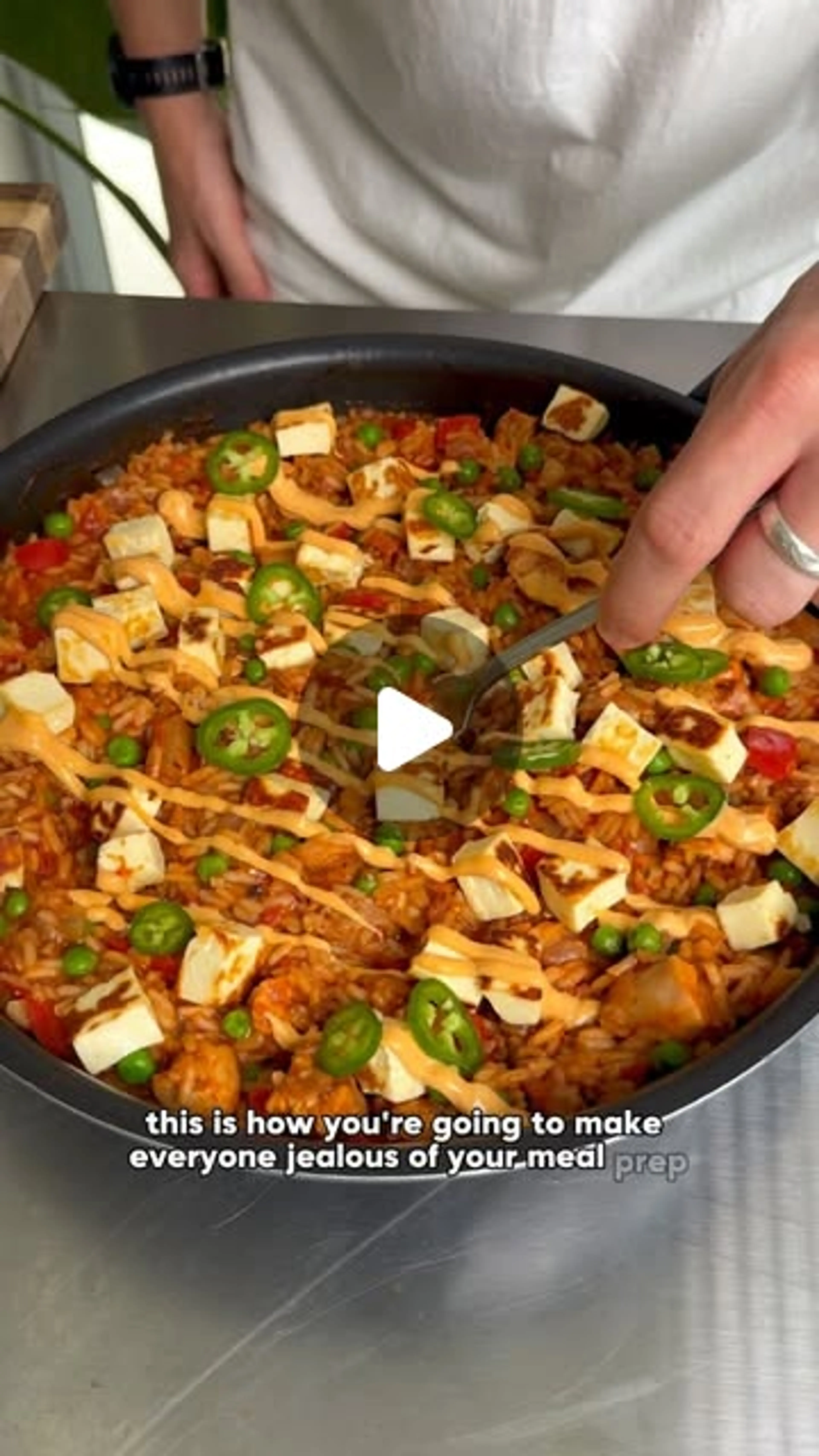 Chicken & Halloumi Peri Peri Rice