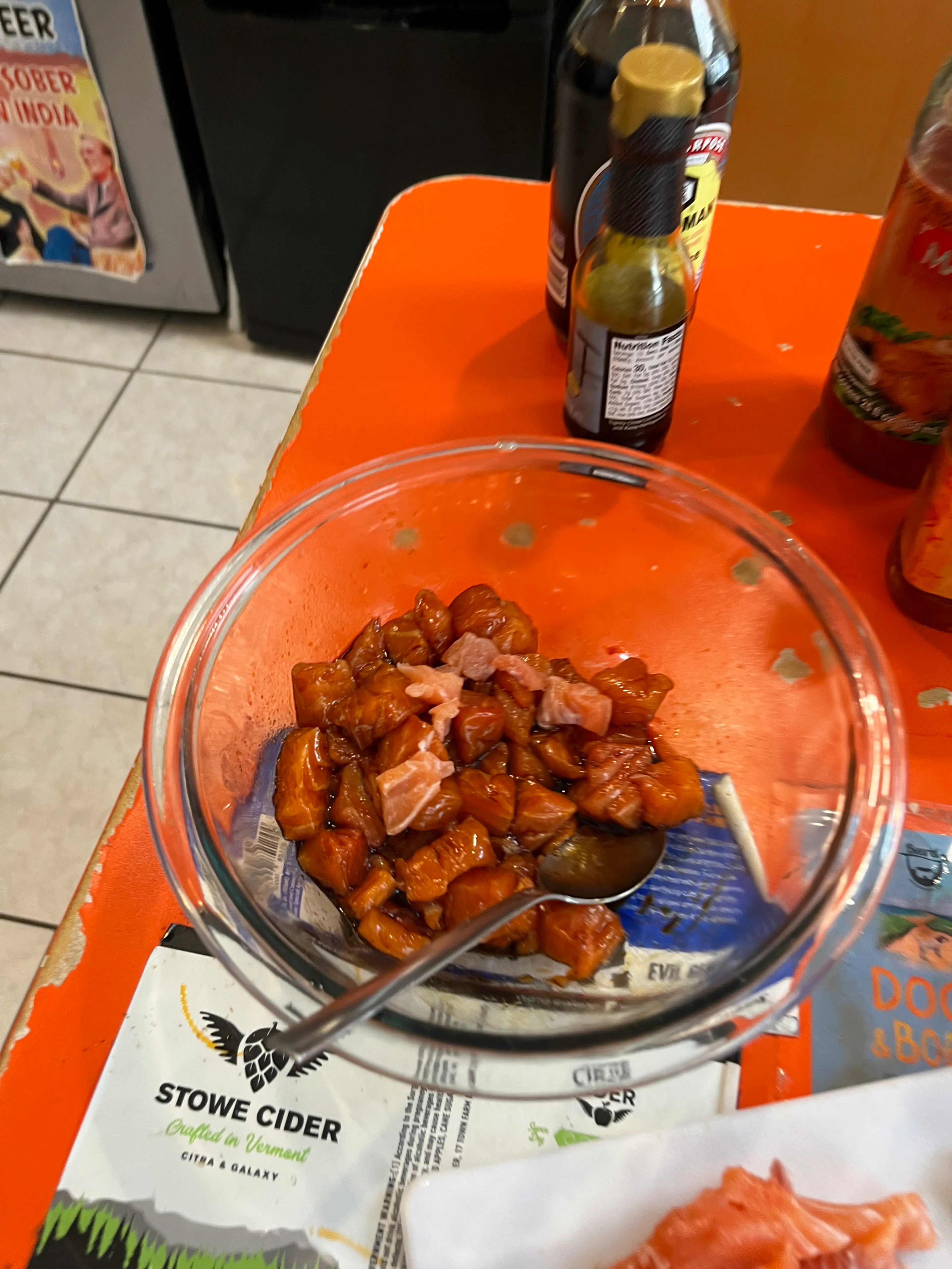 Spicy Salmon Bowls