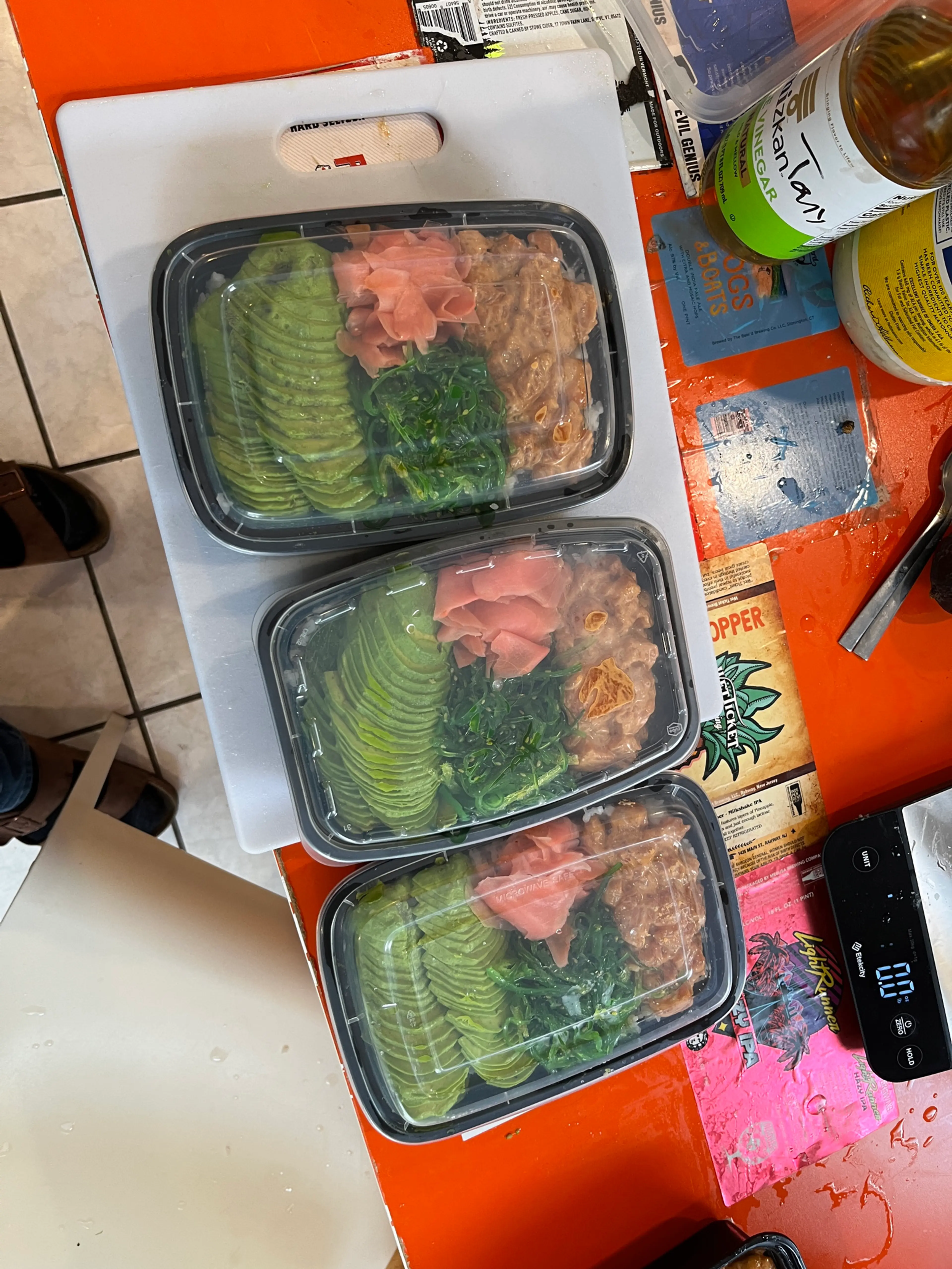 Spicy Salmon Bowls