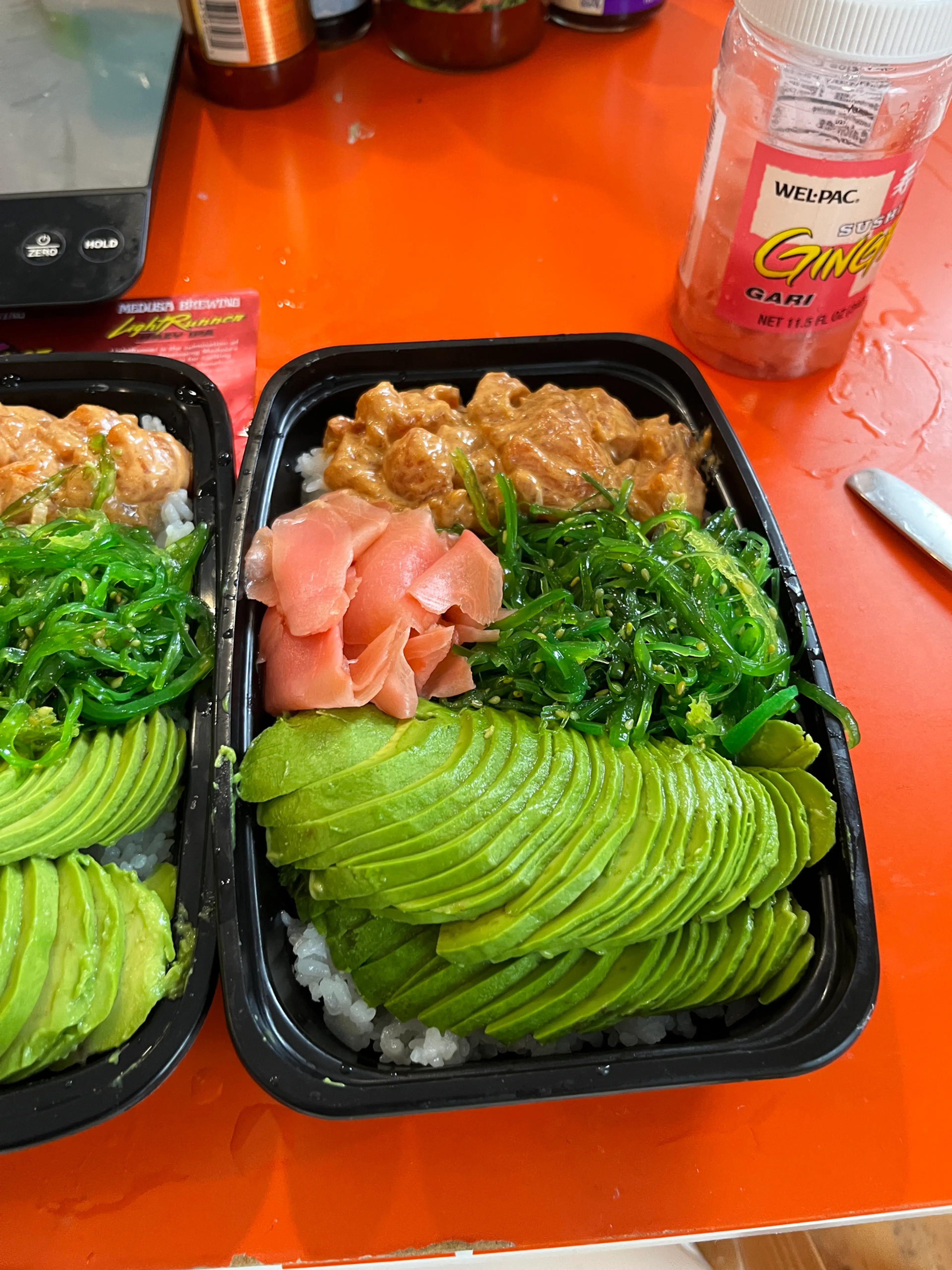 Spicy Salmon Bowls