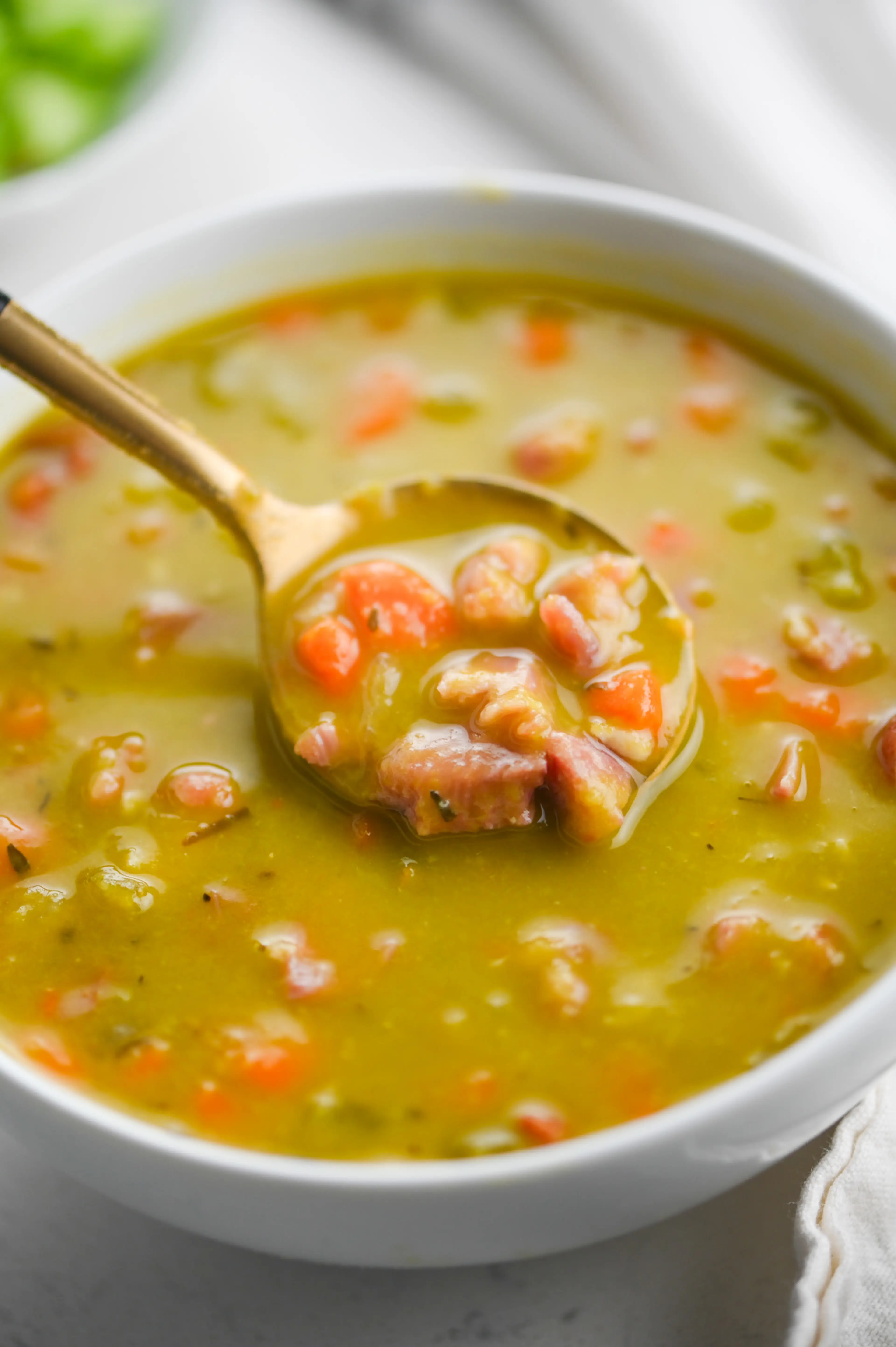 Split Pea Soup with Ham Hocks