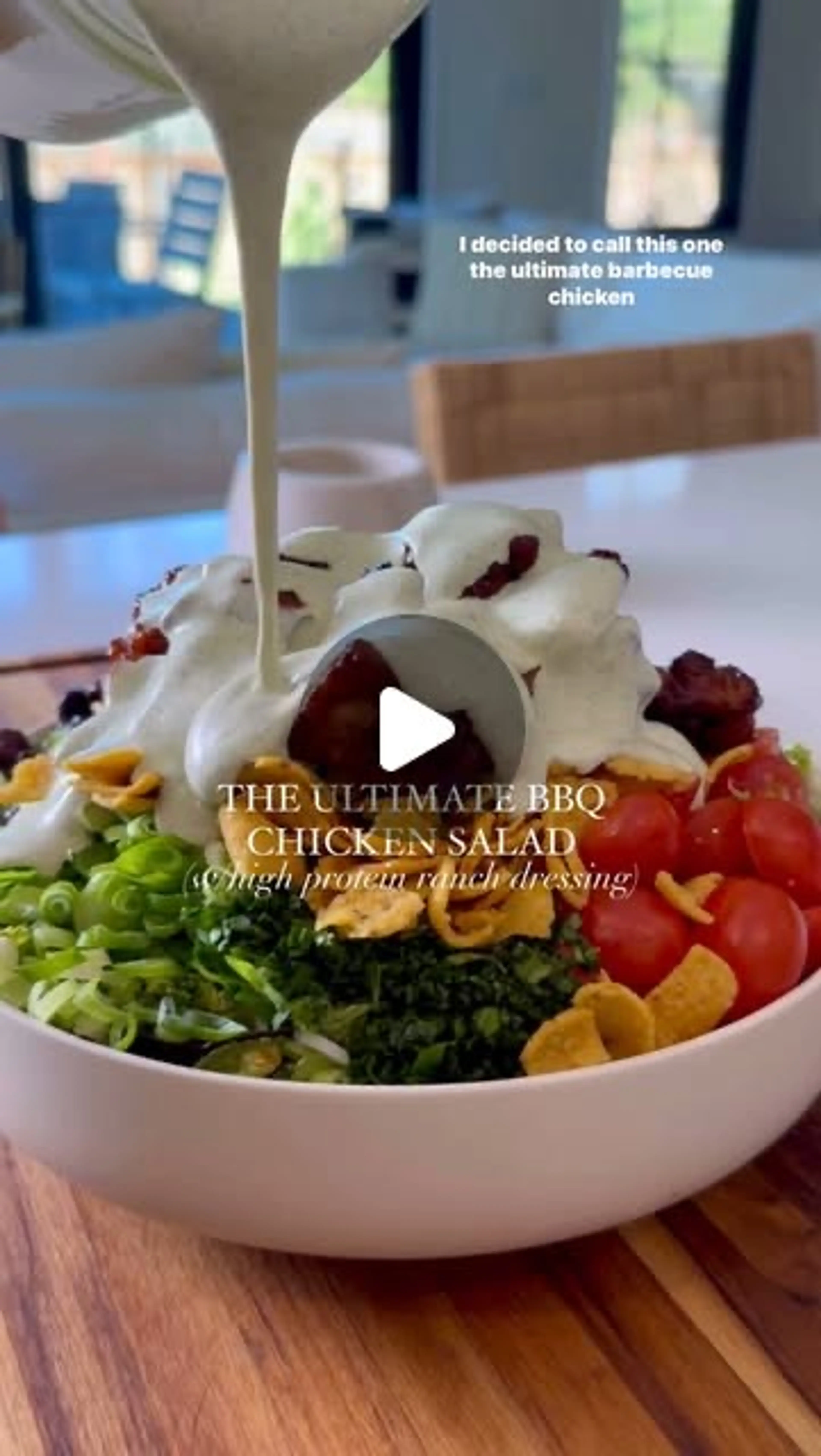 Makes 4 Large Salads or 6 Smaller