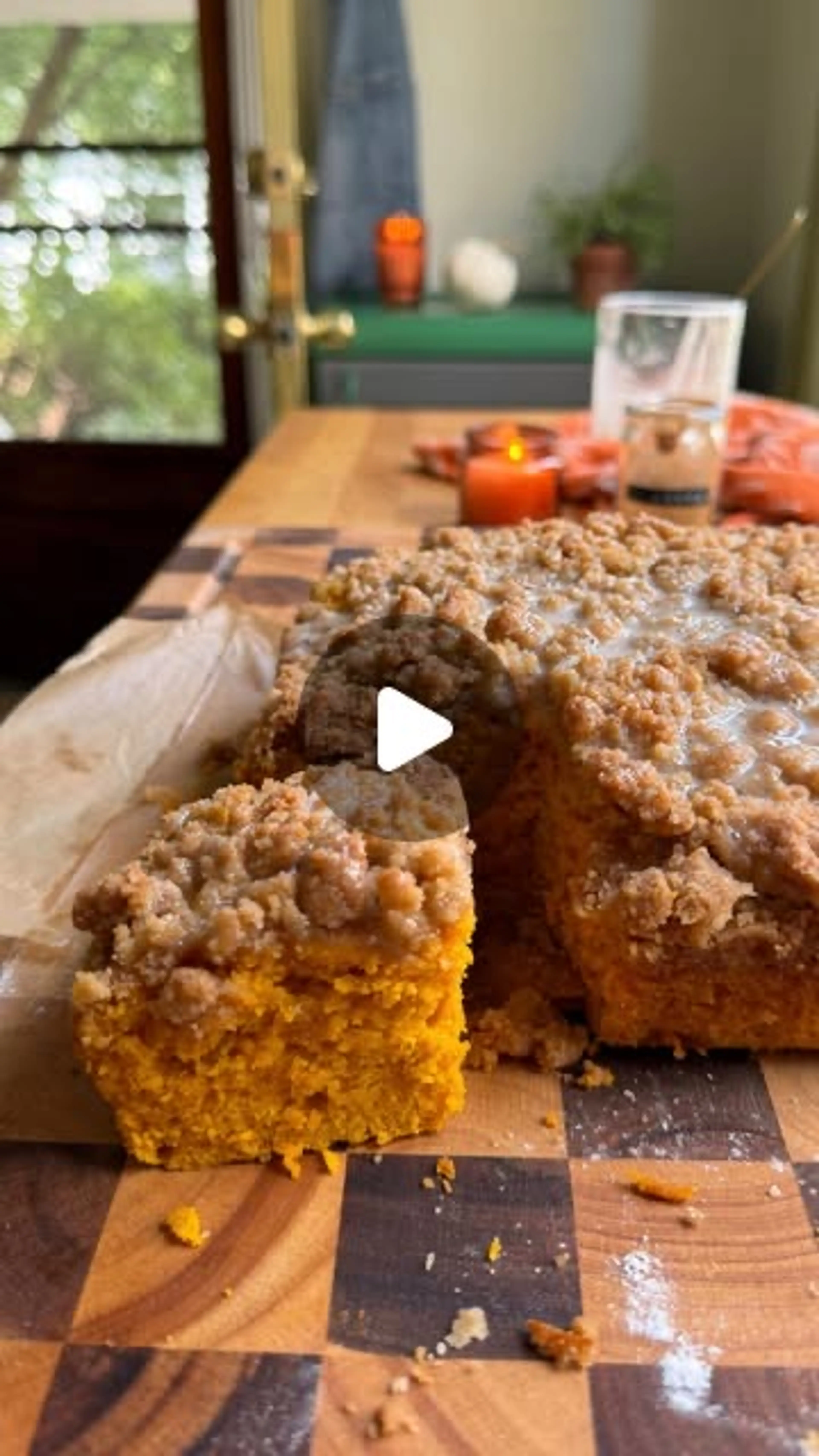 Pumpkin Coffee Cake