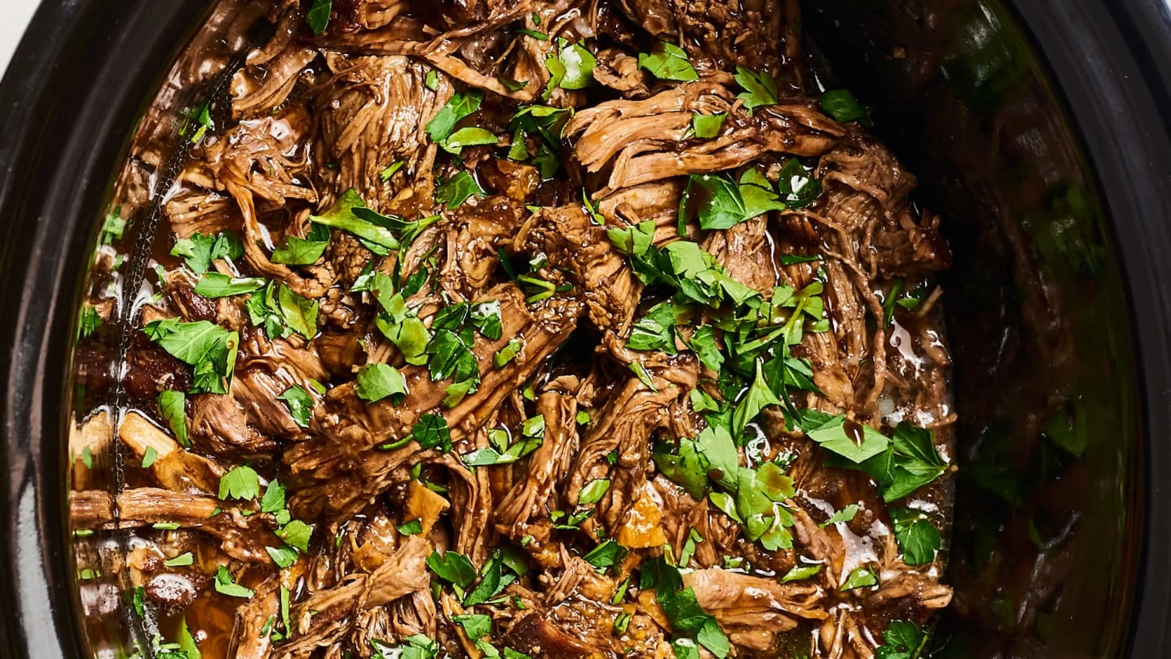 Recipe: Slow Cooker Shredded Balsamic Beef