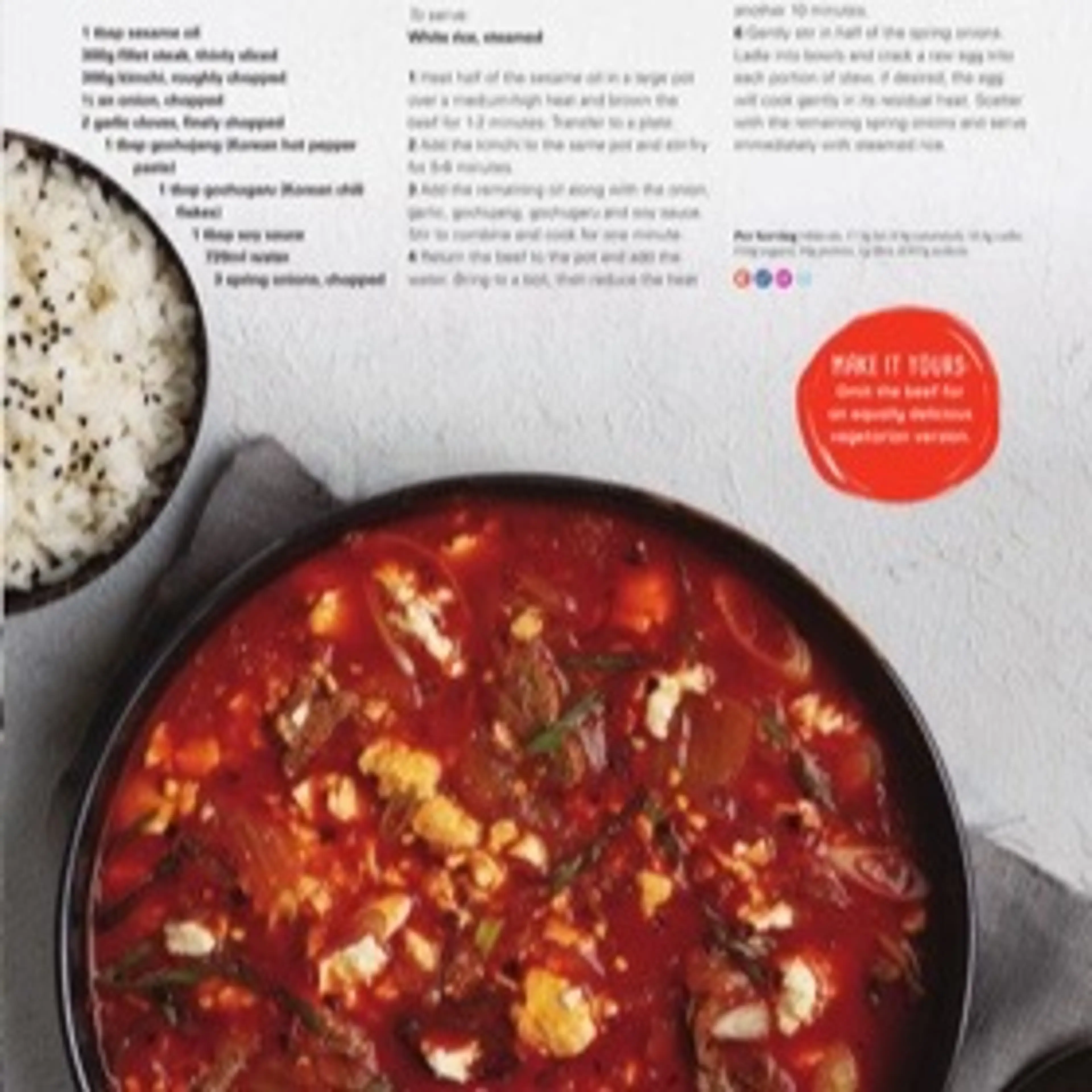 Korean Kimchi Stew