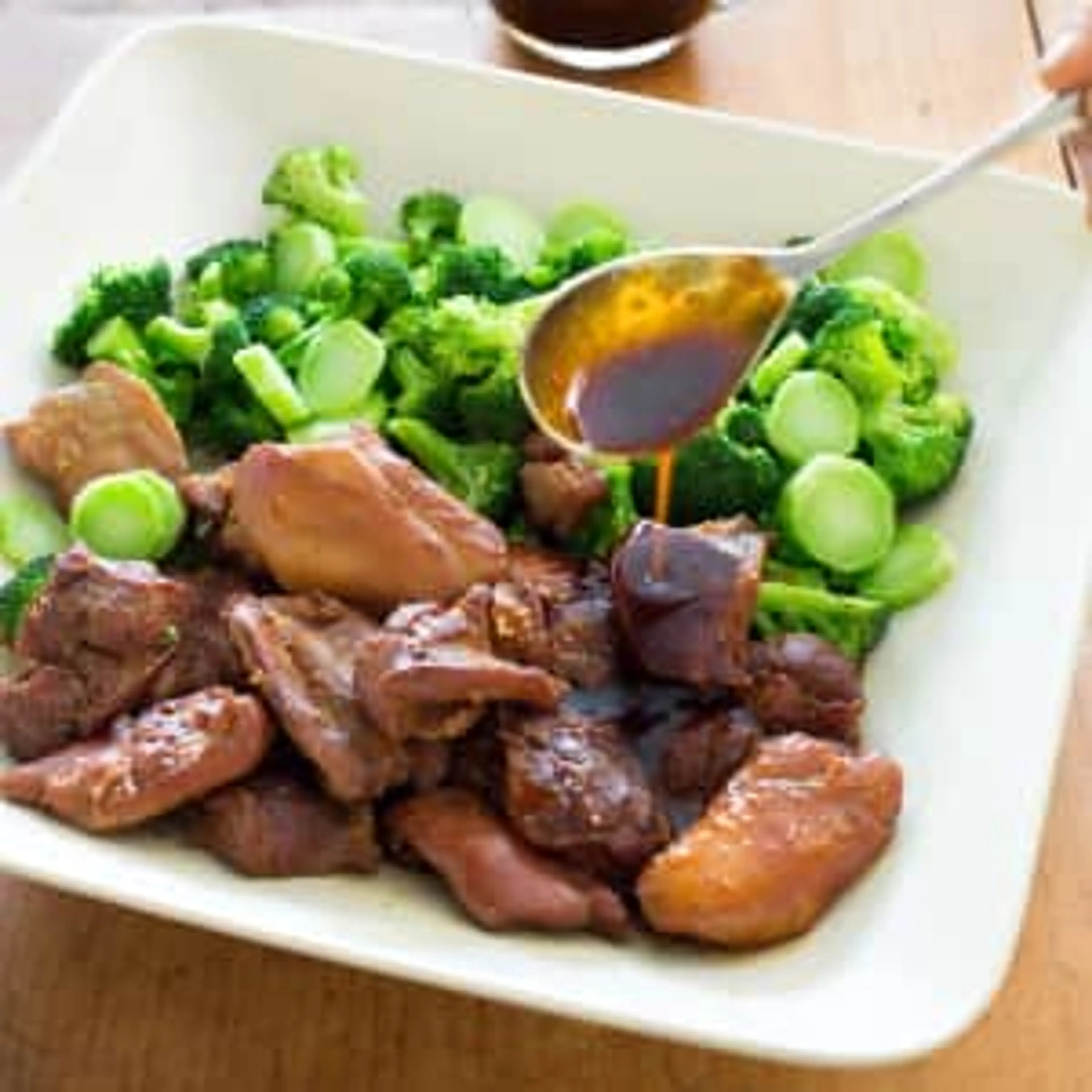 Vietnamese-Style Caramel Chicken with Broccoli