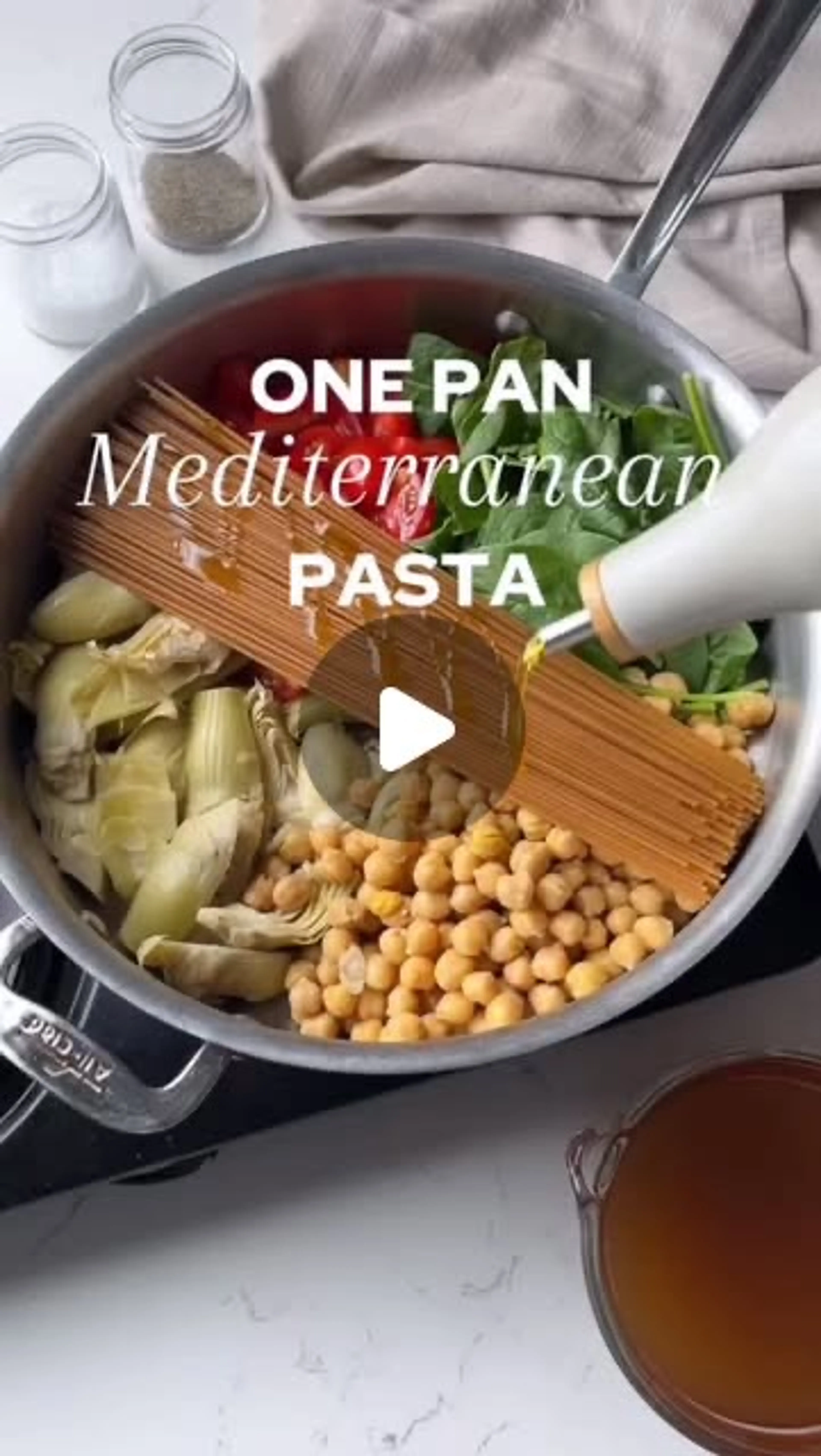 One Pan Mediterranean Pasta