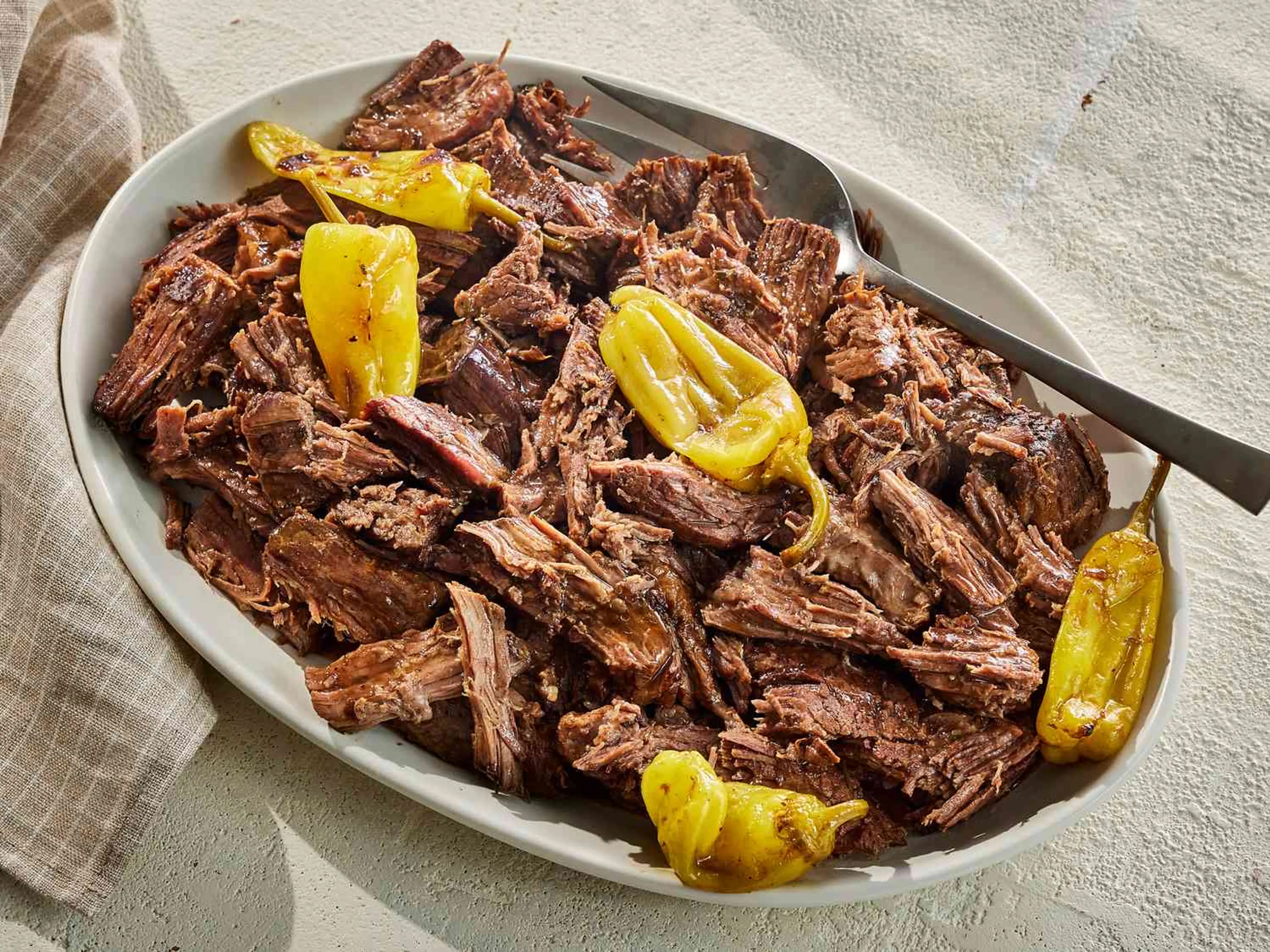 Mississippi Roast (Slow Cooker Pepperoncini Pot Roast)