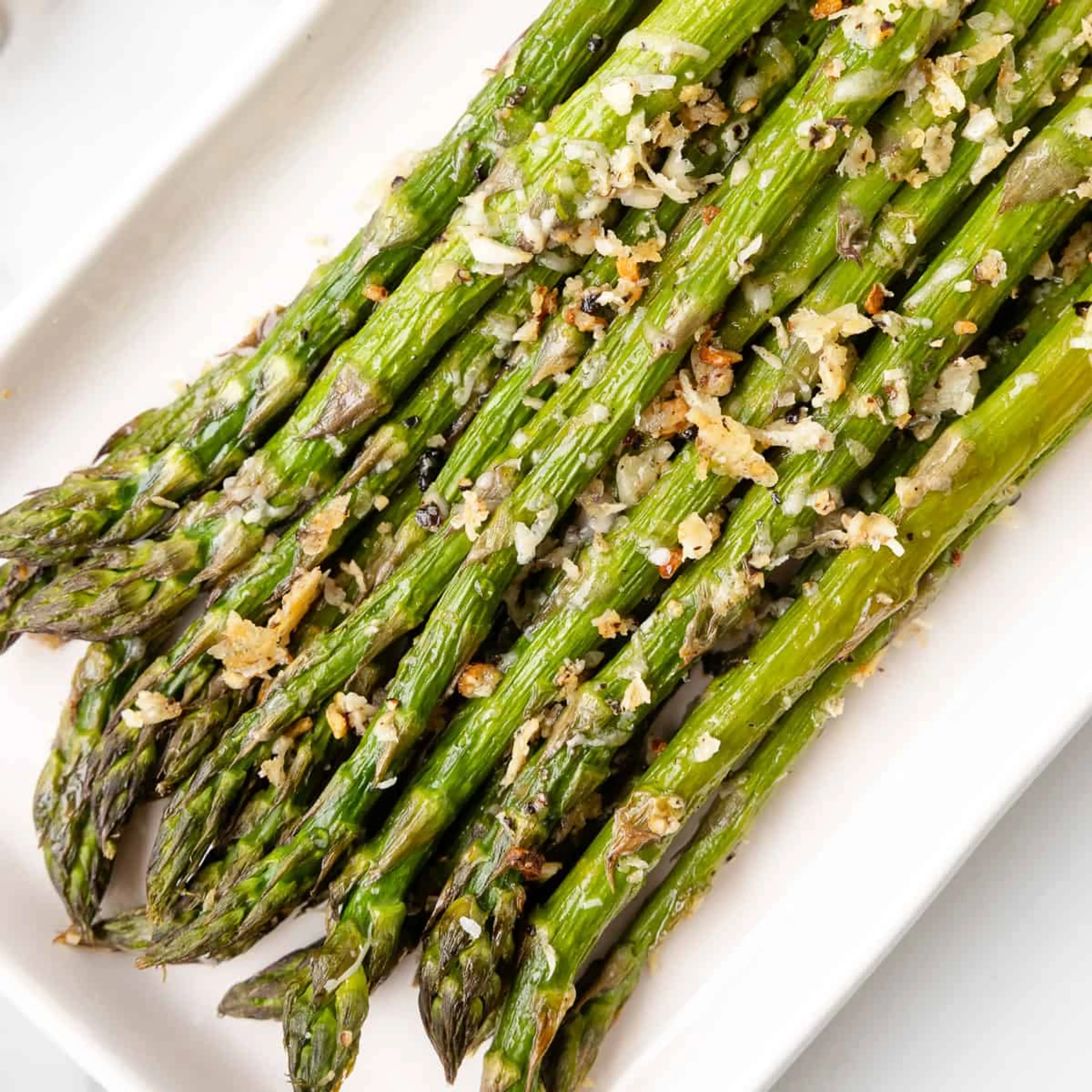 Garlic Parmesan Roasted Asparagus