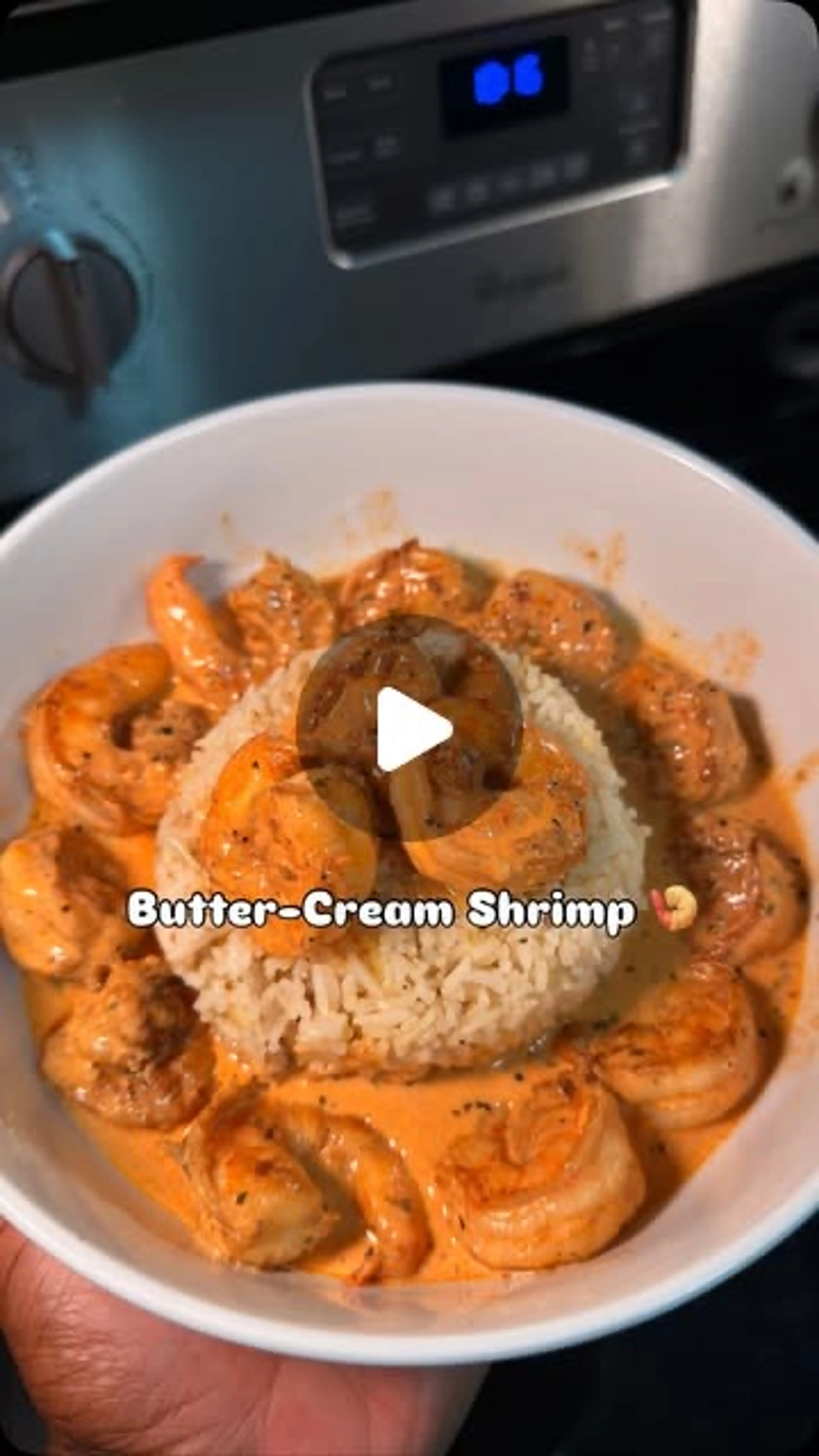 Butter-cream Shrimp & Rice