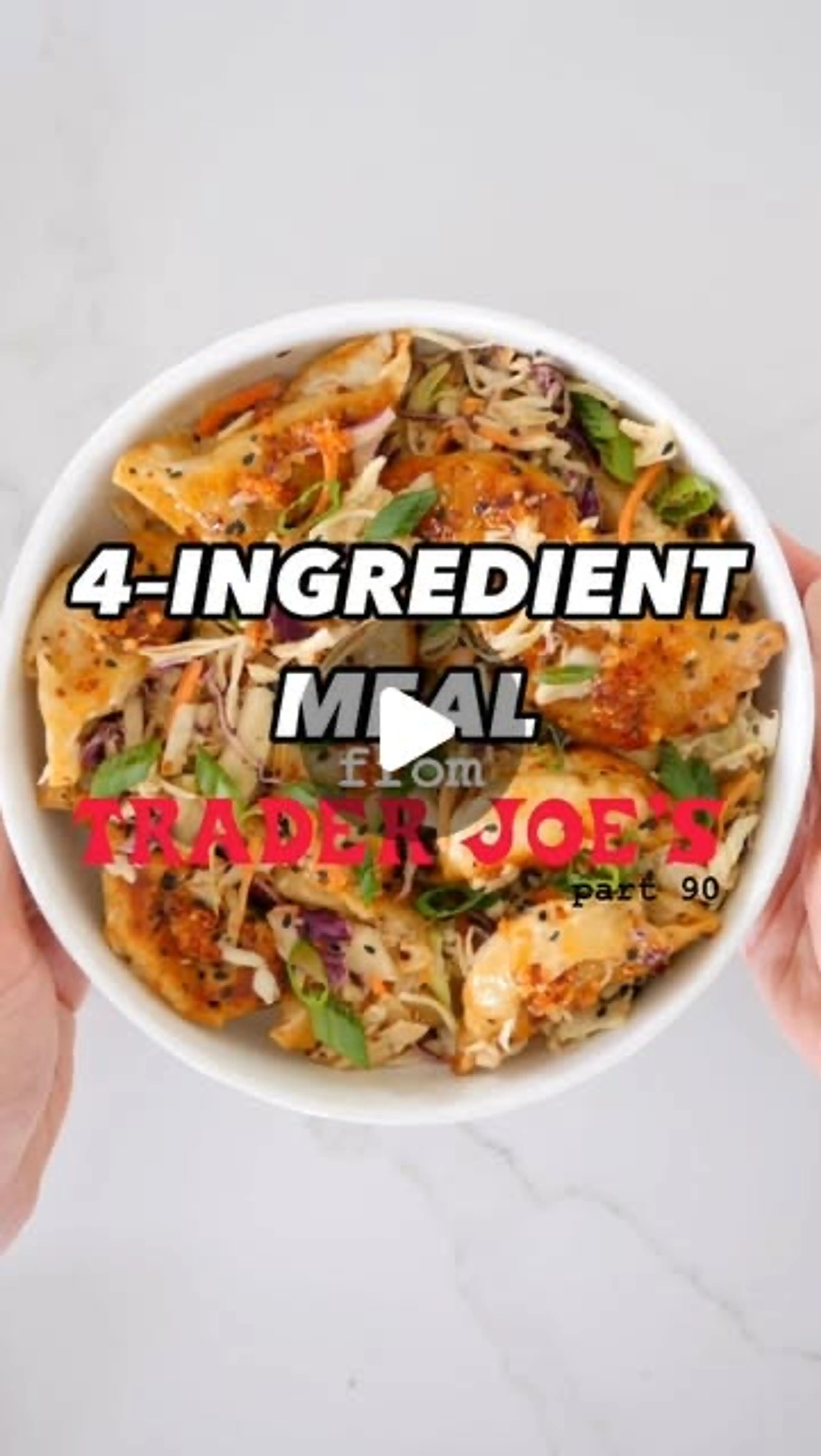 Chili Crunch Chicken Gyoza Salad