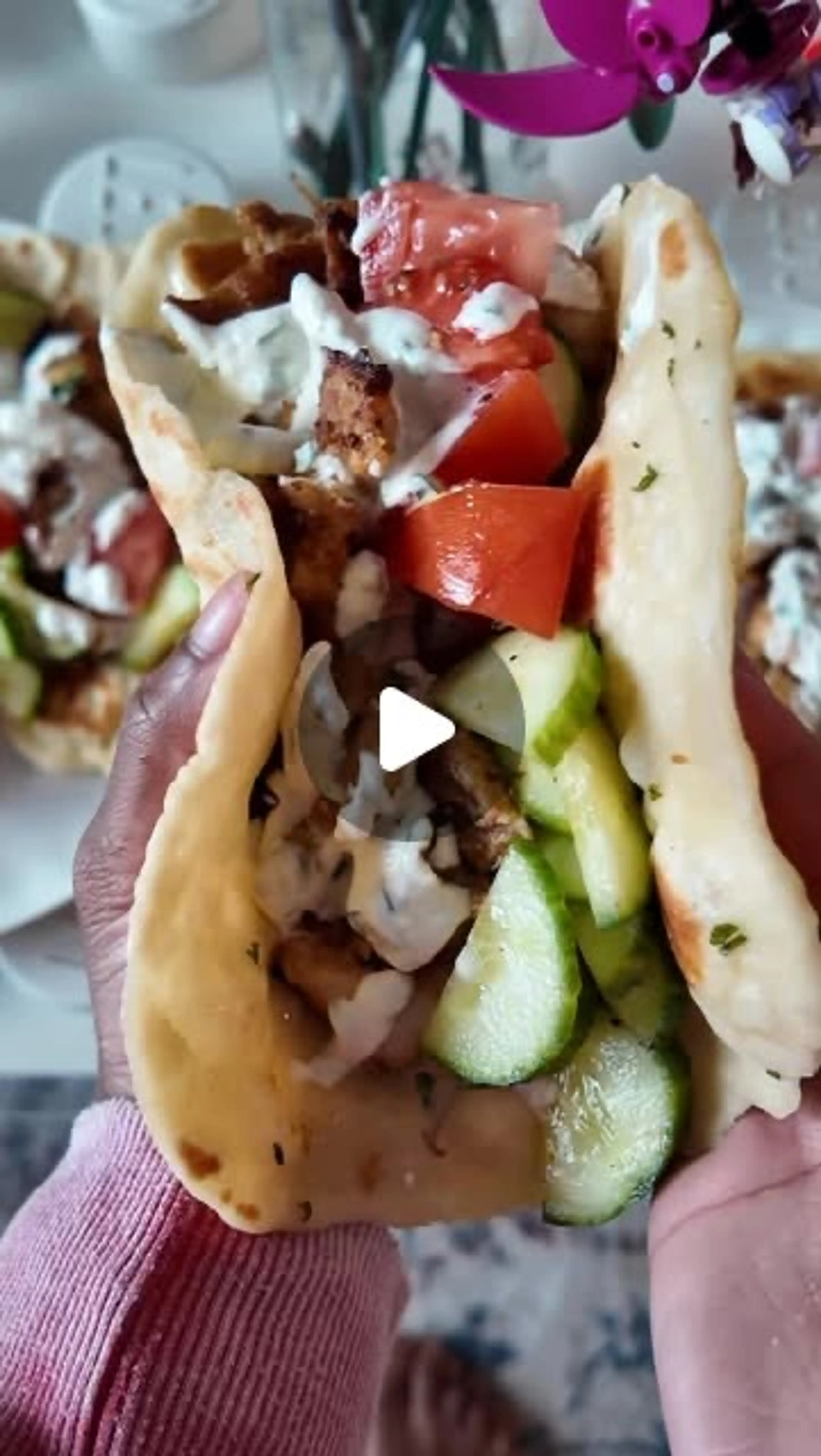 One Pan Chicken Platter & Pita