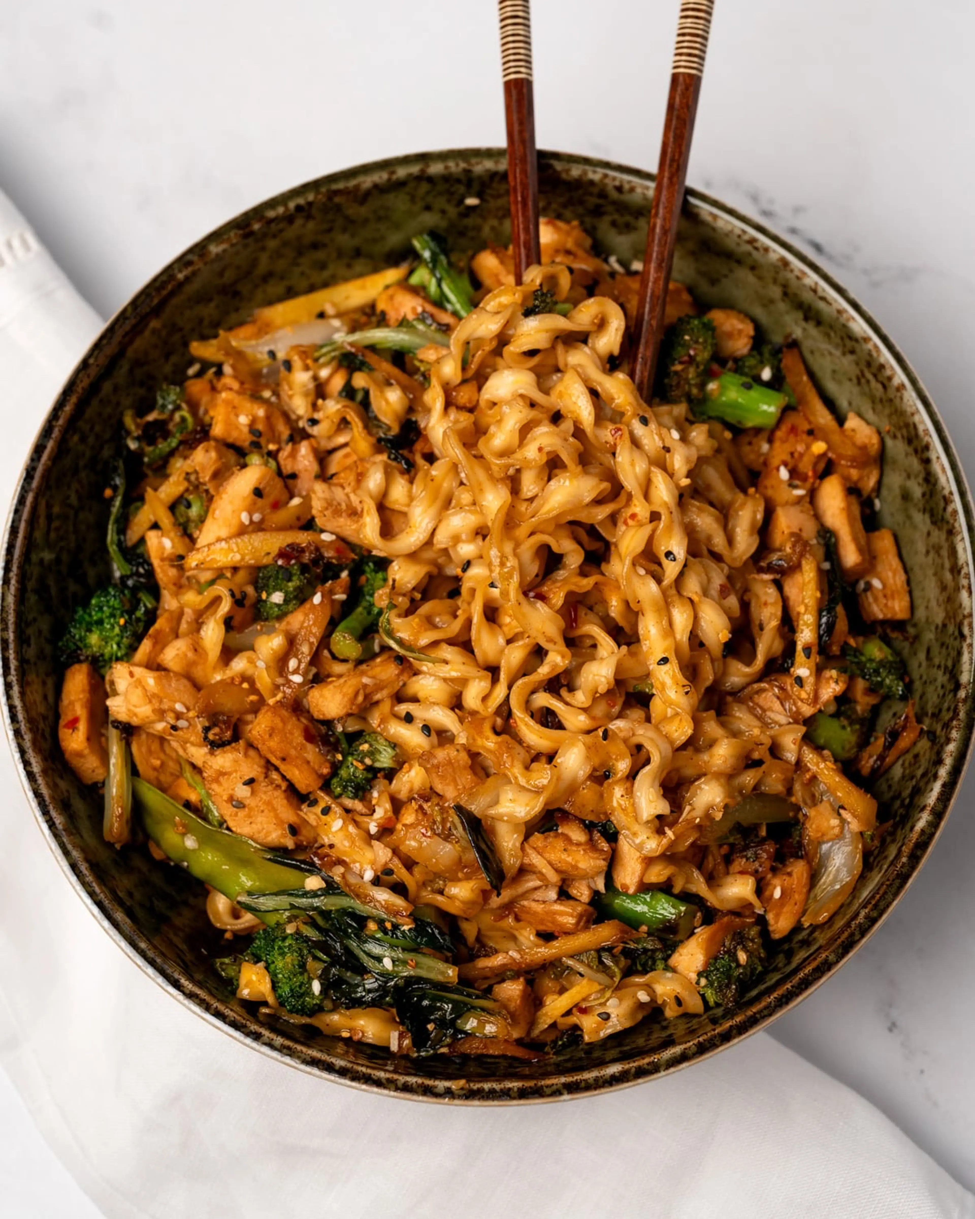 Chicken Stir Fry Noodles
