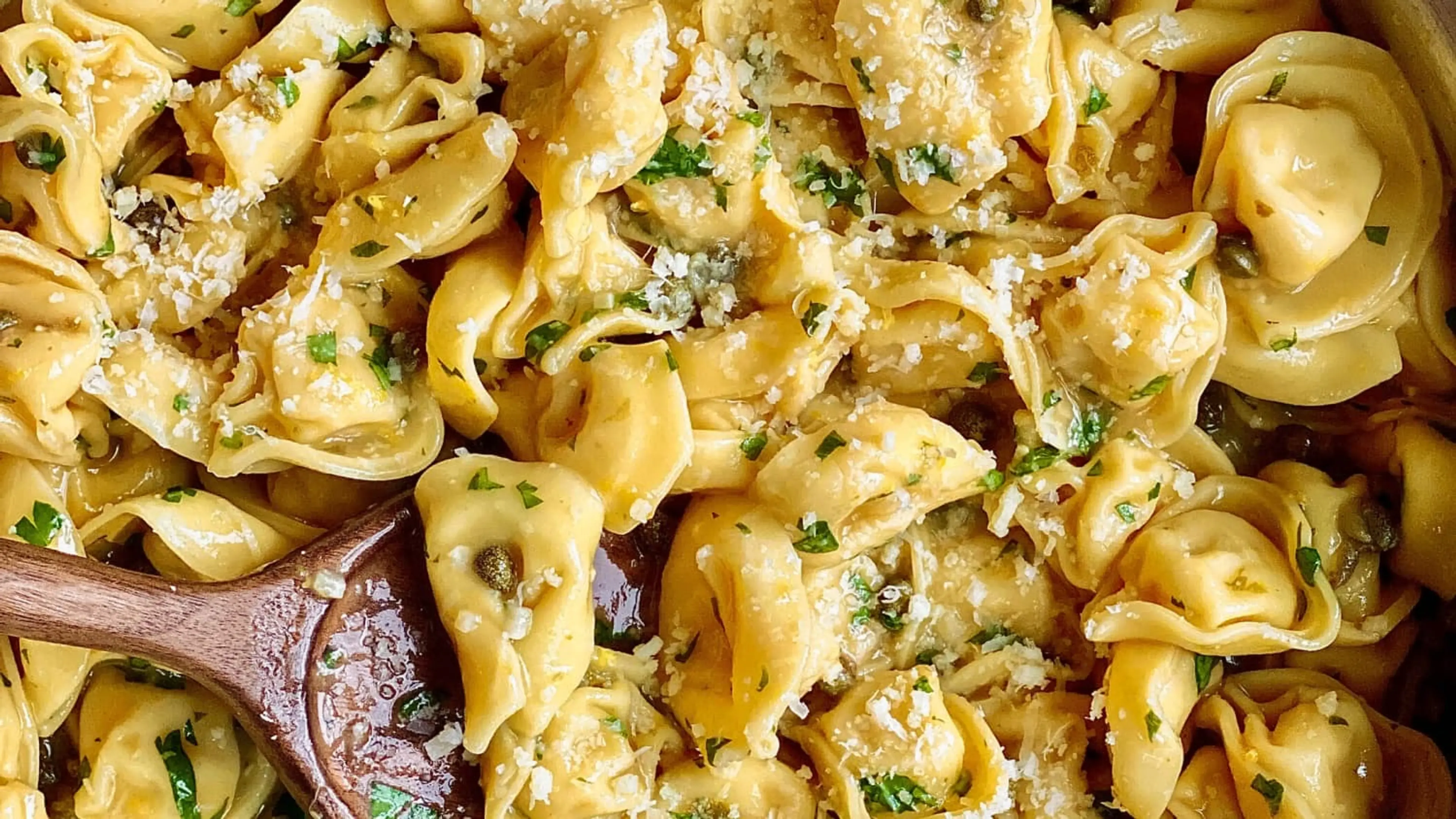 One-Pan Tortellini Piccata