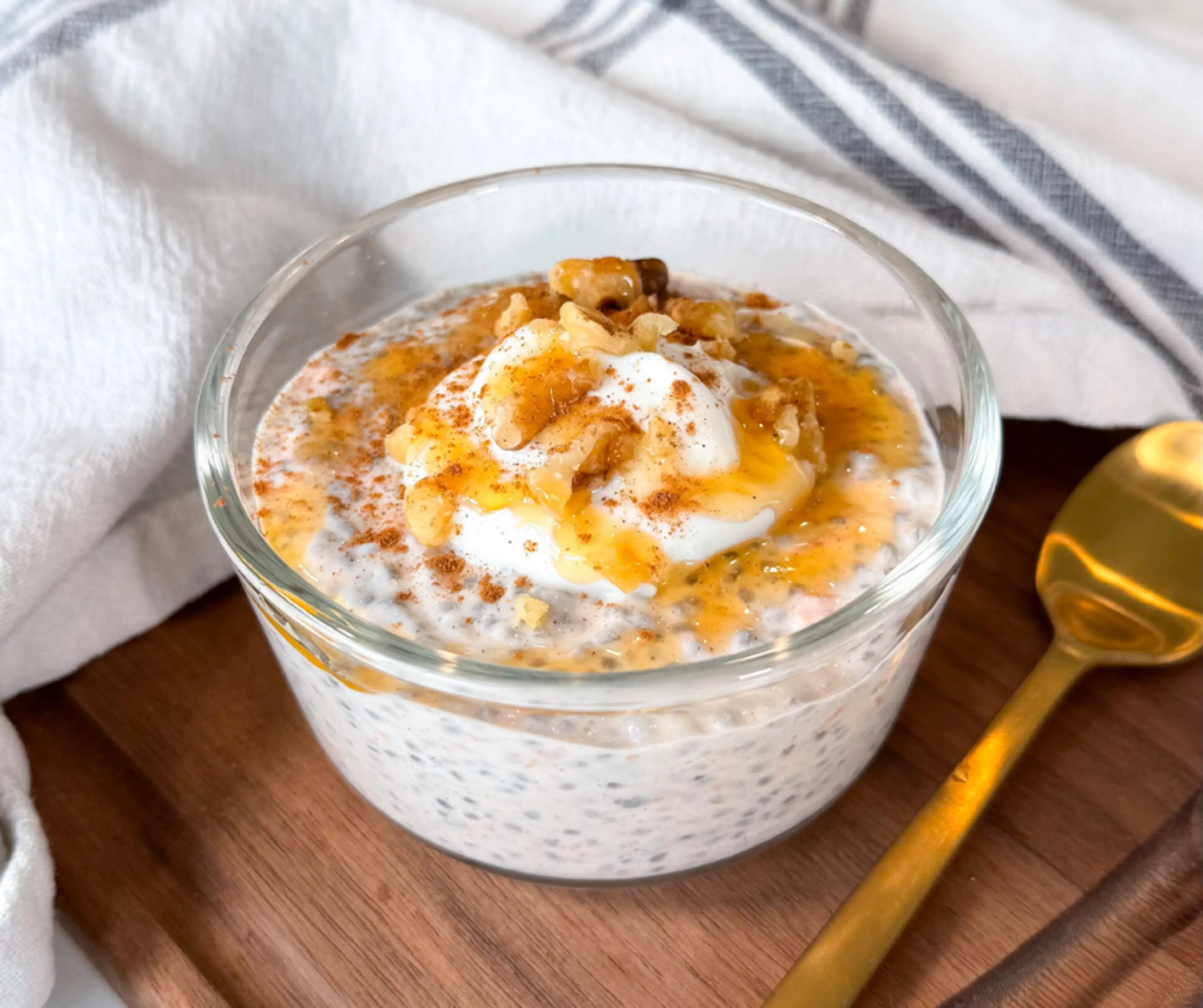 Carrot Cake Chia Pudding