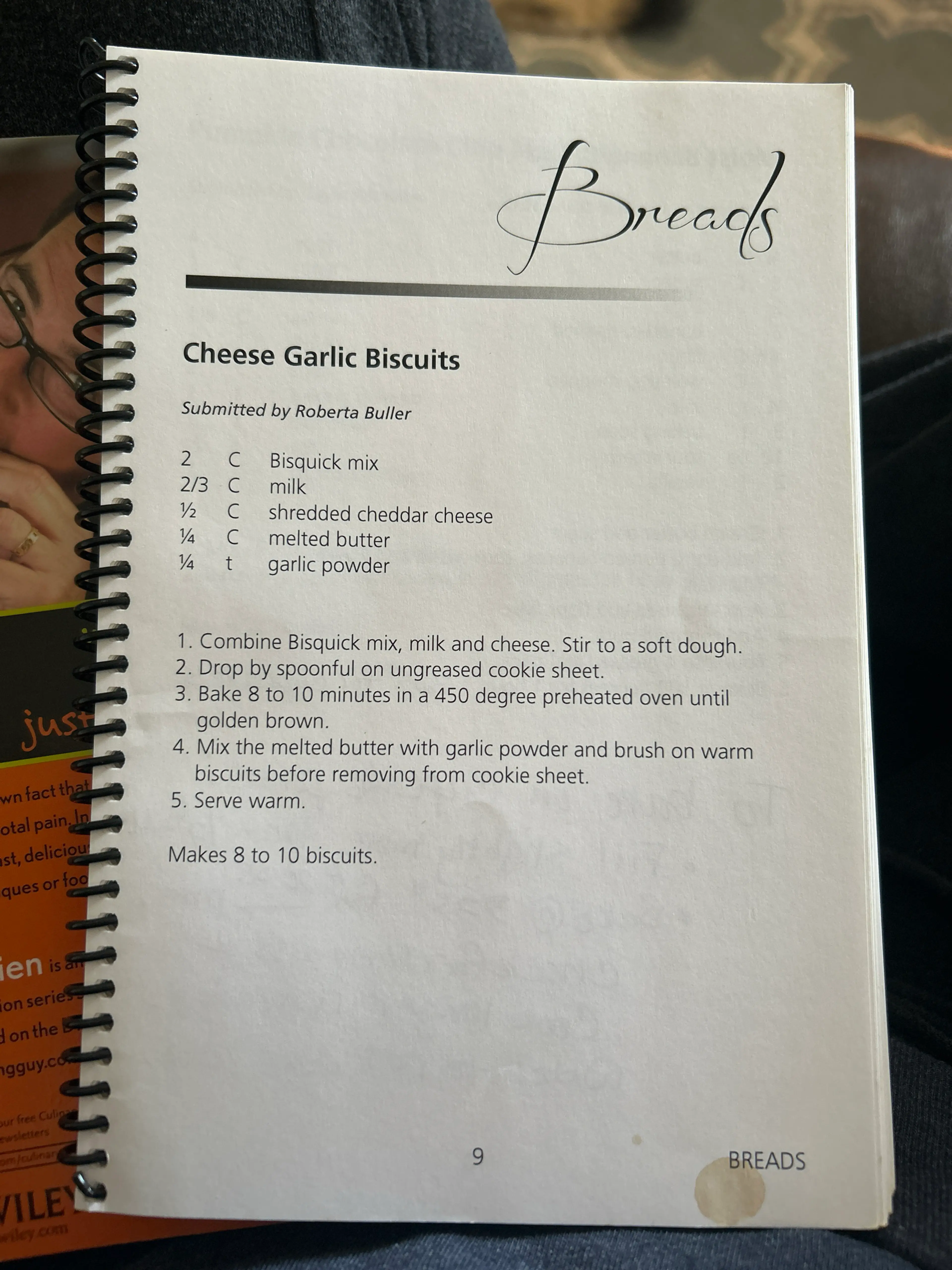 Cheese Garlic Biscuits