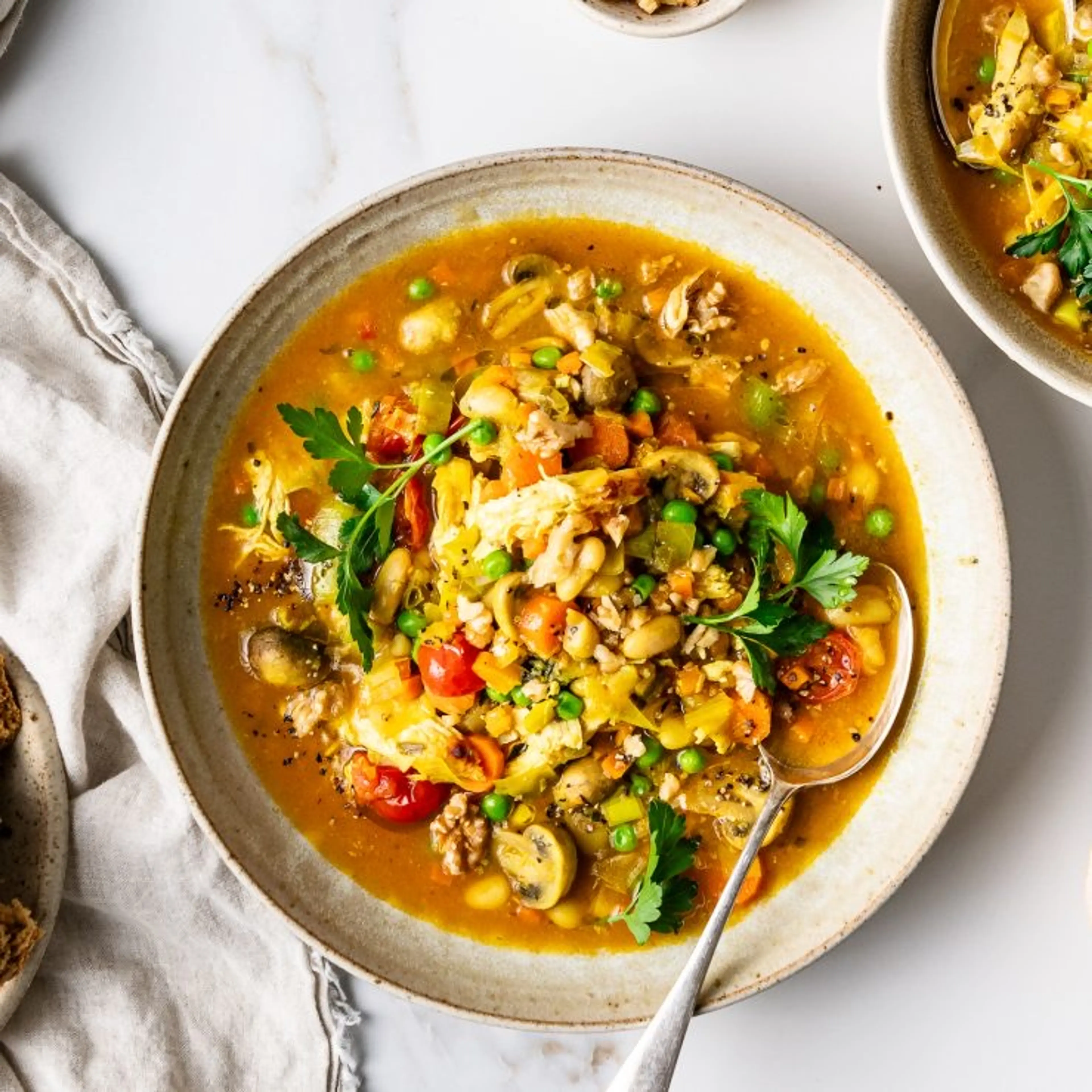 The ultimate gut:immune supporting chicken soup