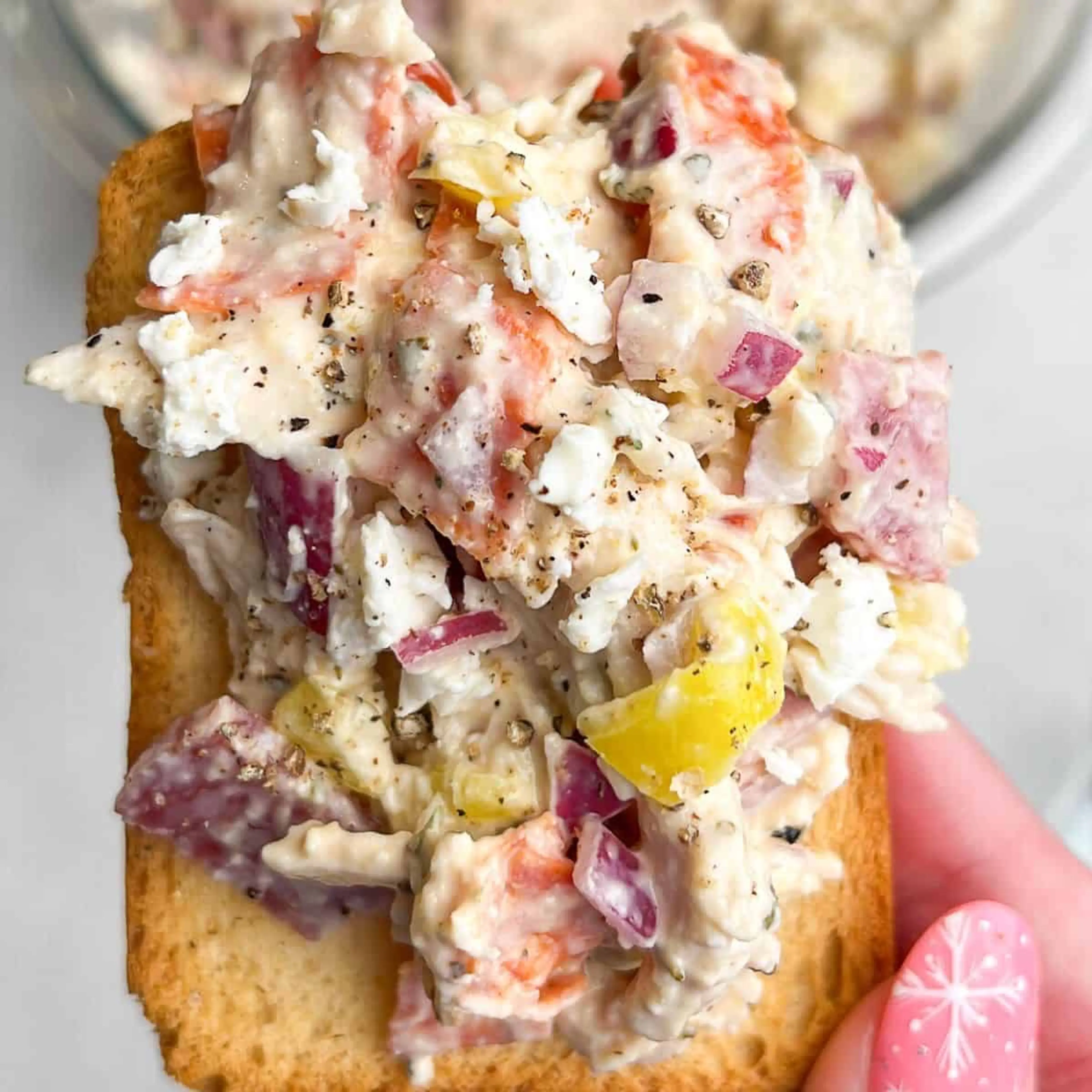 Italian Grinder Chicken Salad