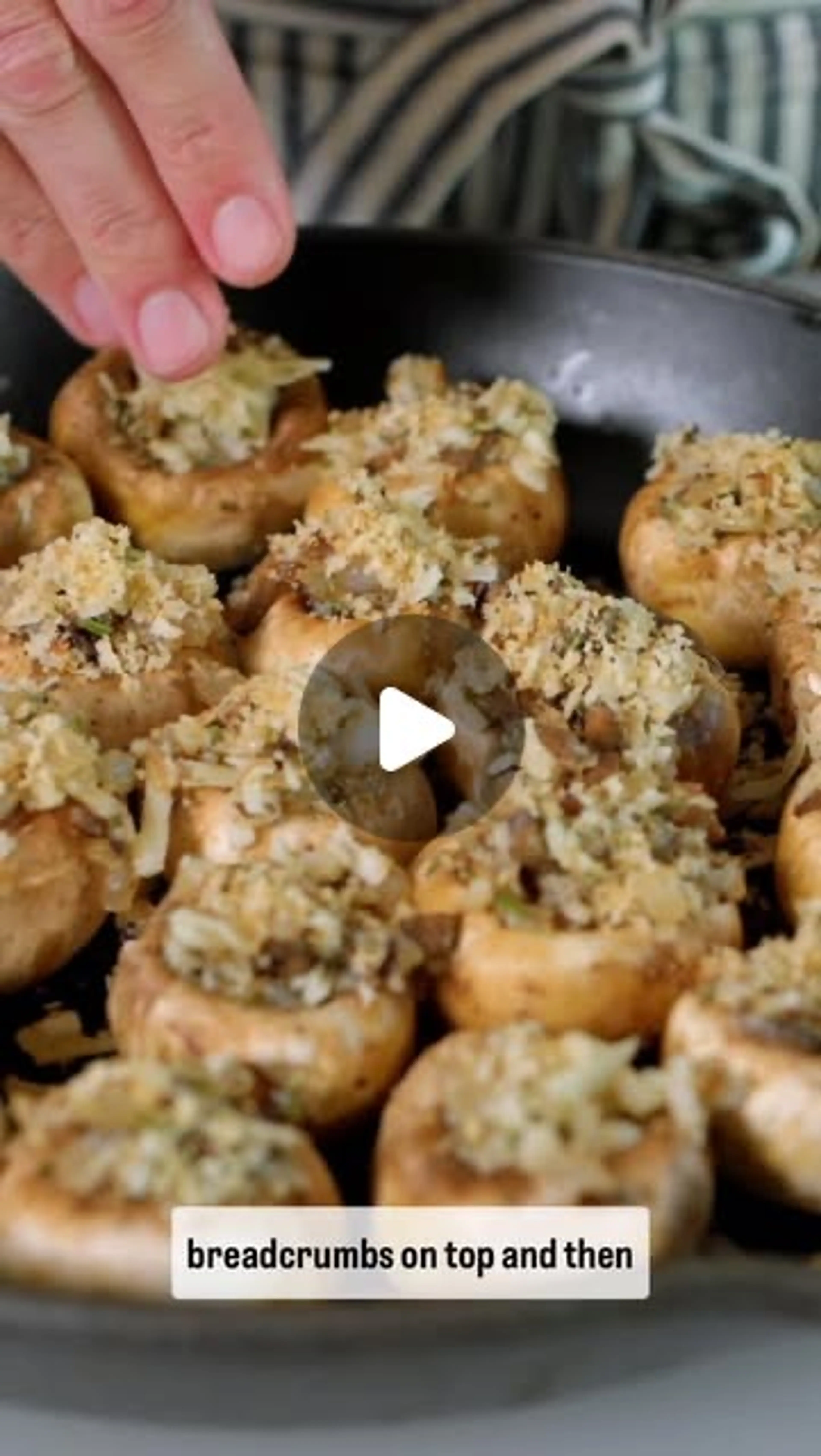 Cheese Stuffed Mushrooms