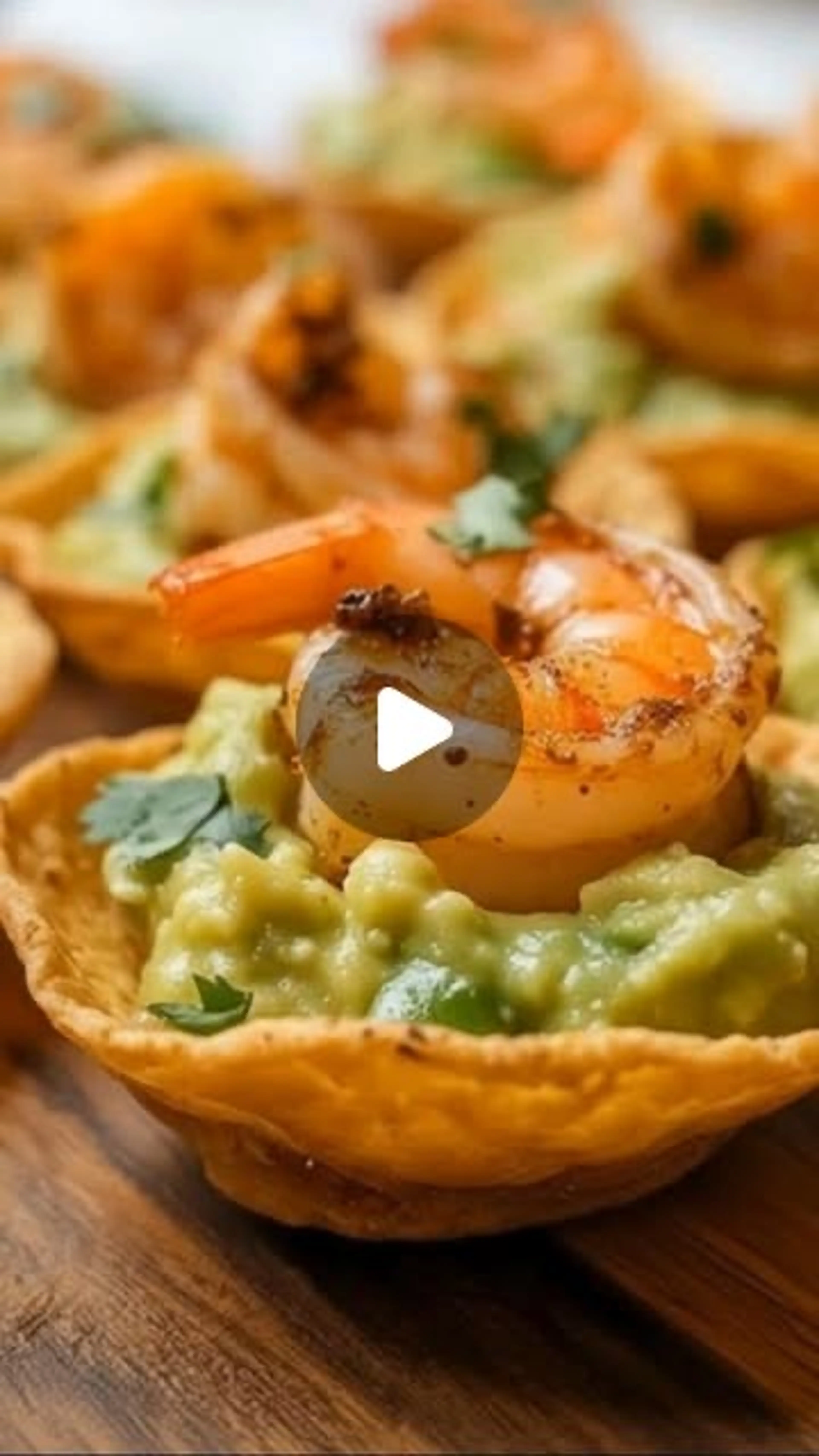 Guacamole Shrimp Bites