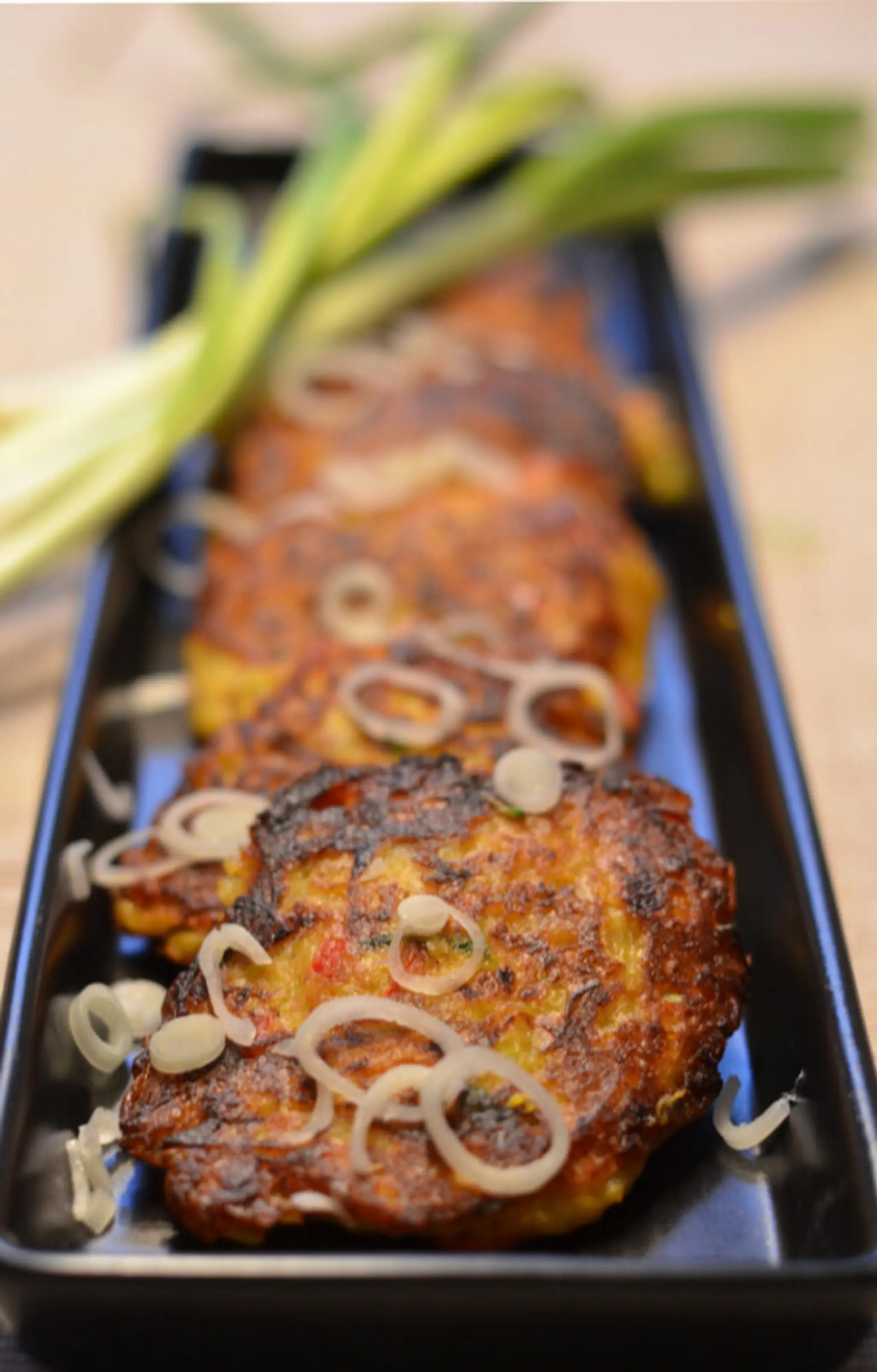 Lauchpuffer mit Dip