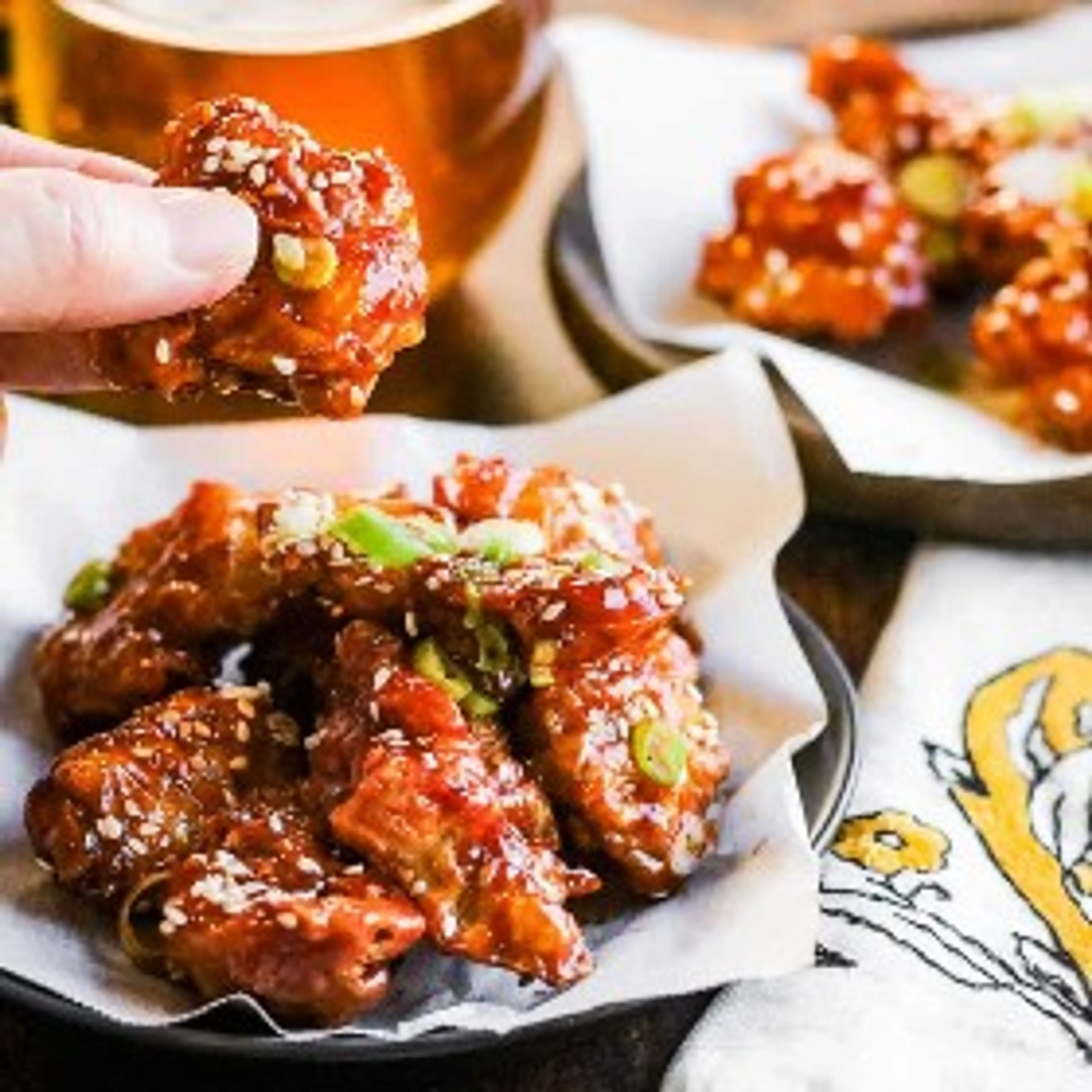 Air Fryer Korean Fried Chicken