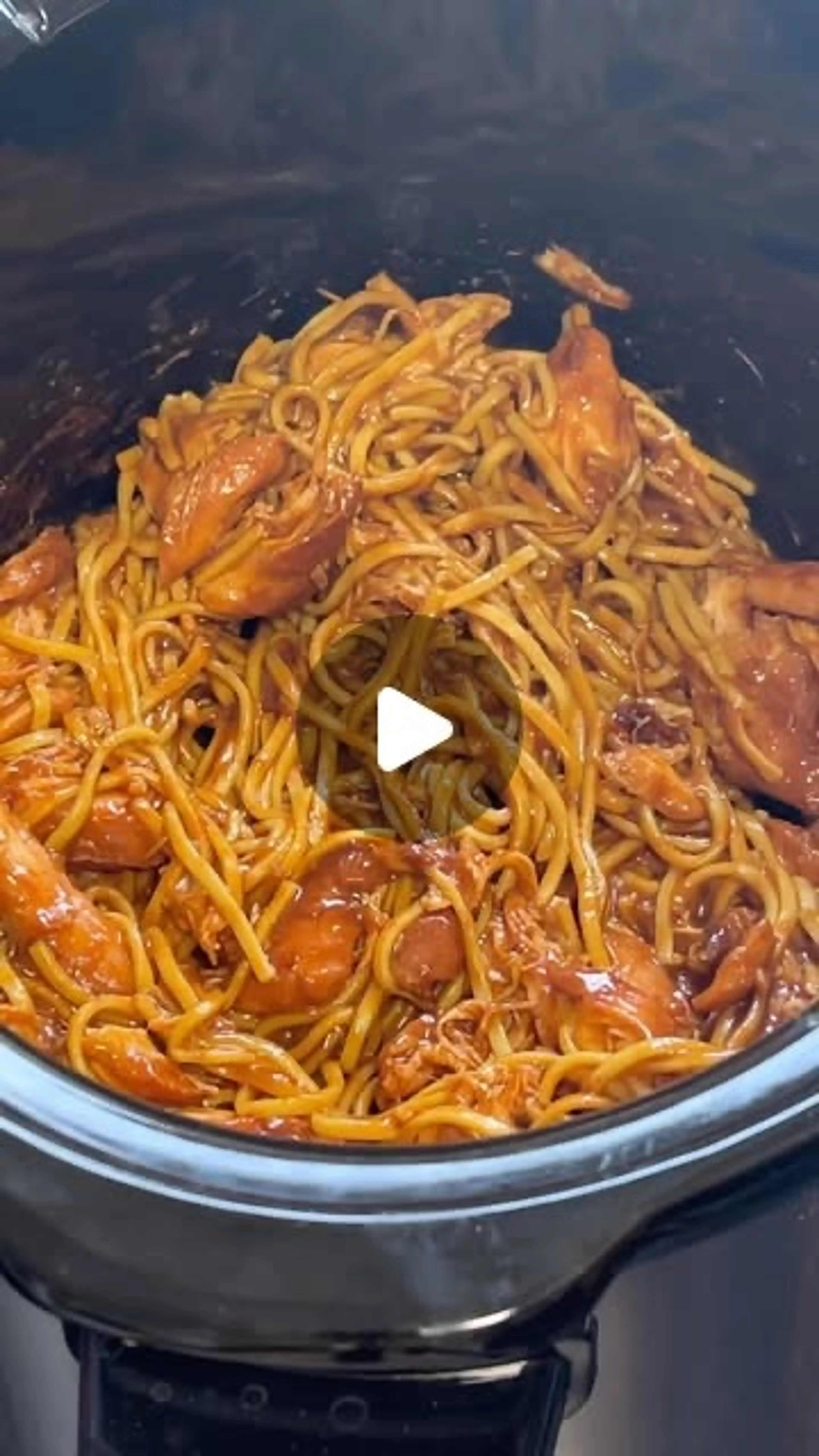 Honey Garlic Chicken Noodles