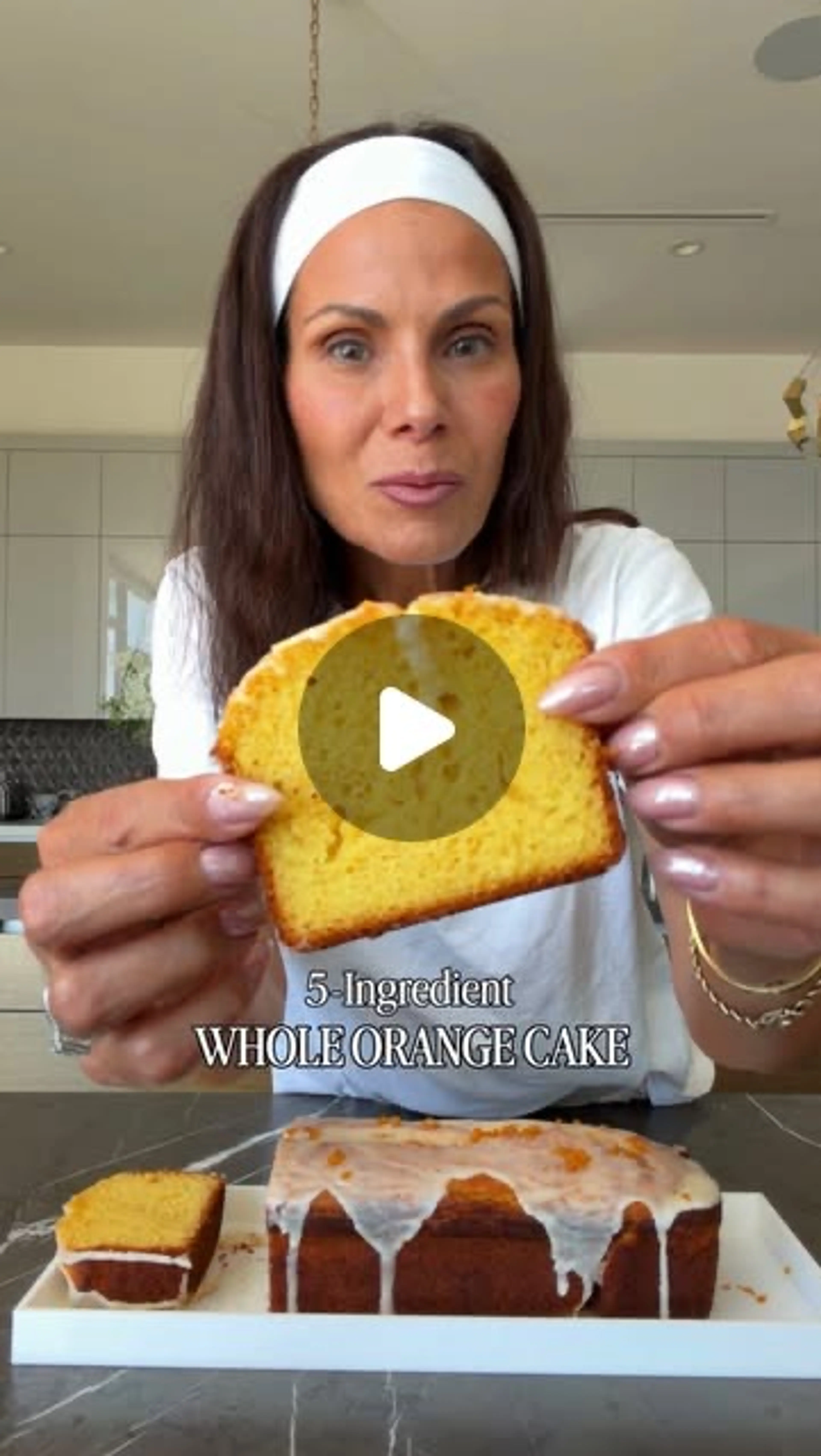 Five Ingredient Orange Cake