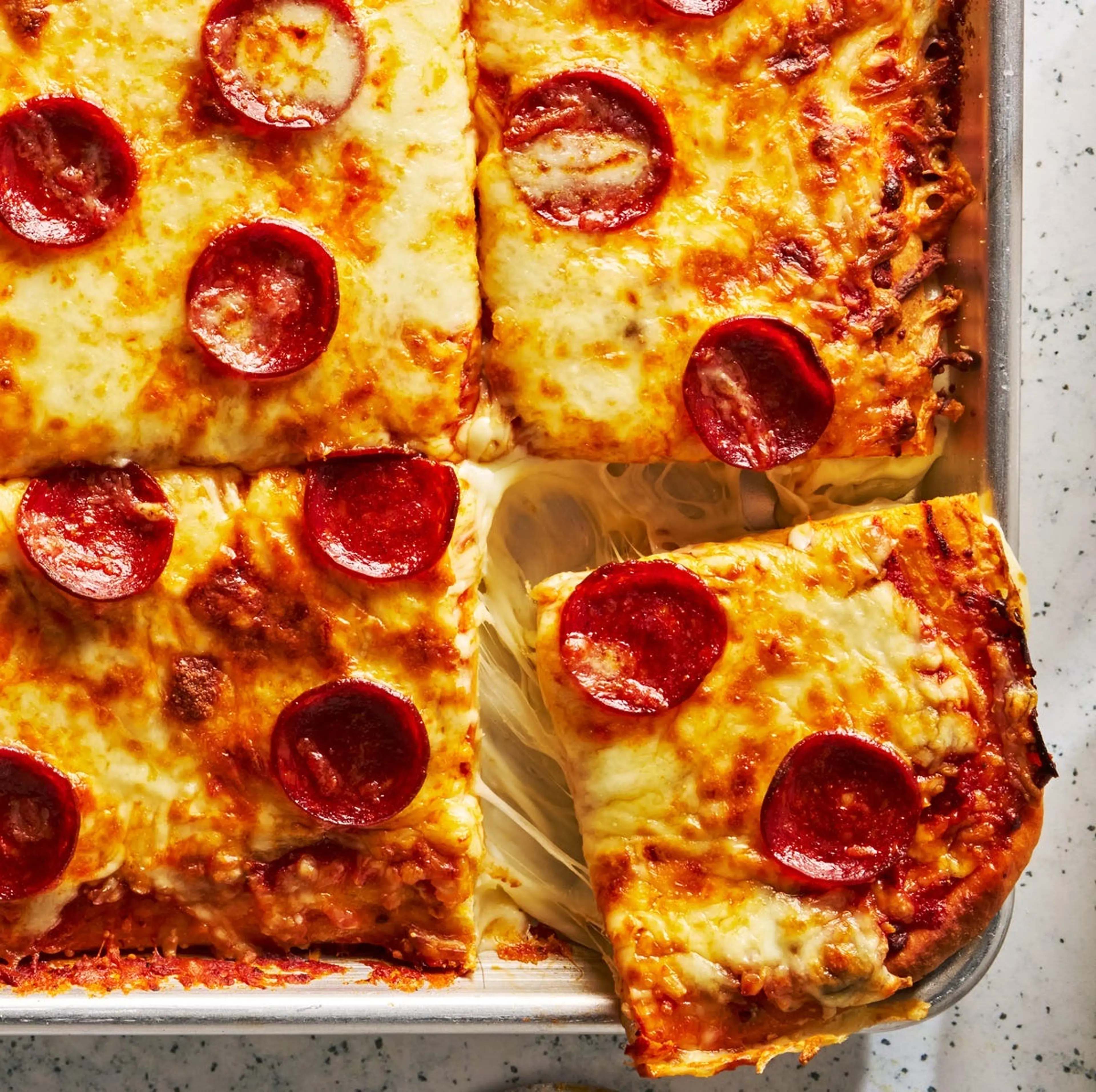 Lunch Lady Sheet-Pan Pizza
