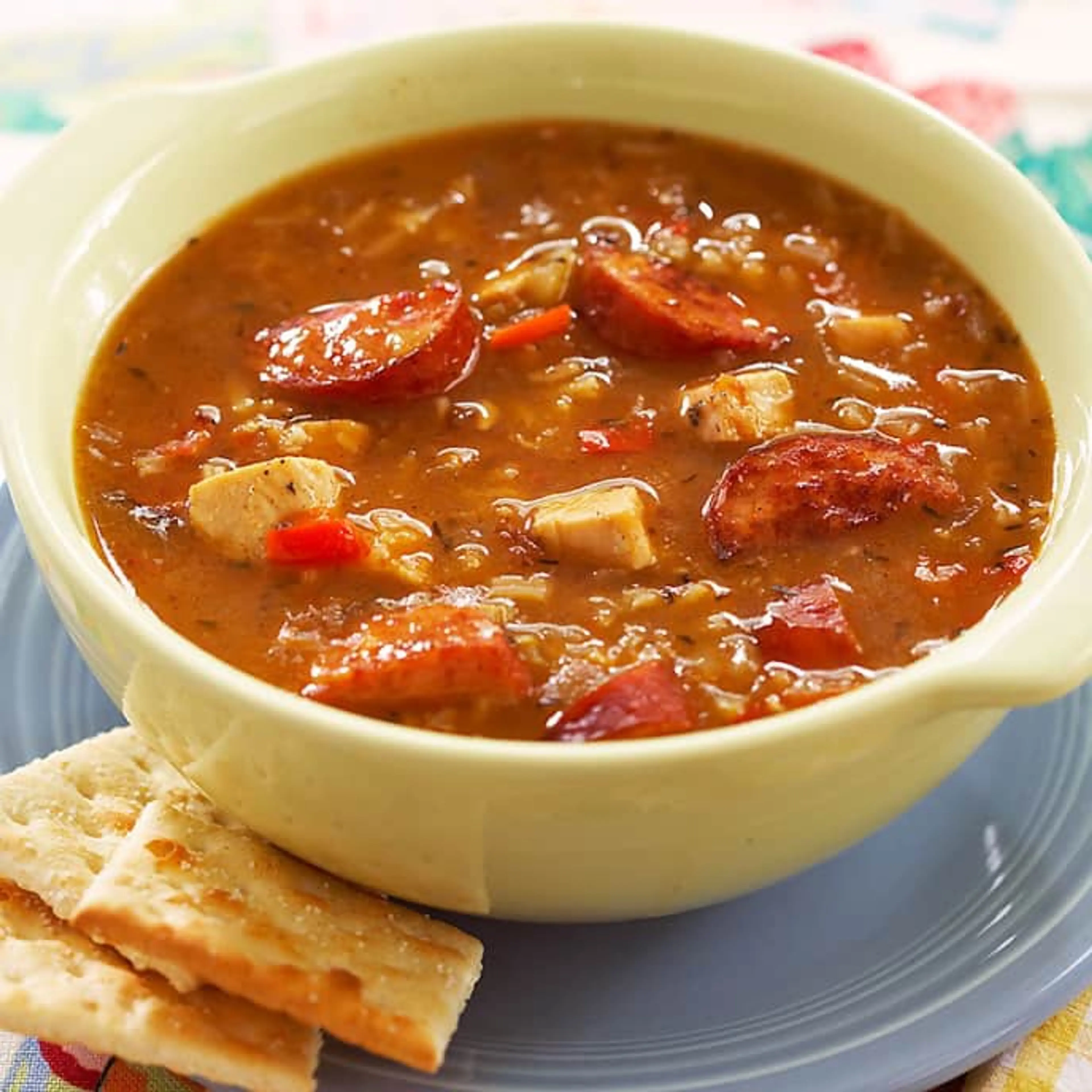 New Orleans Chicken & Sausage Soup (ATK)