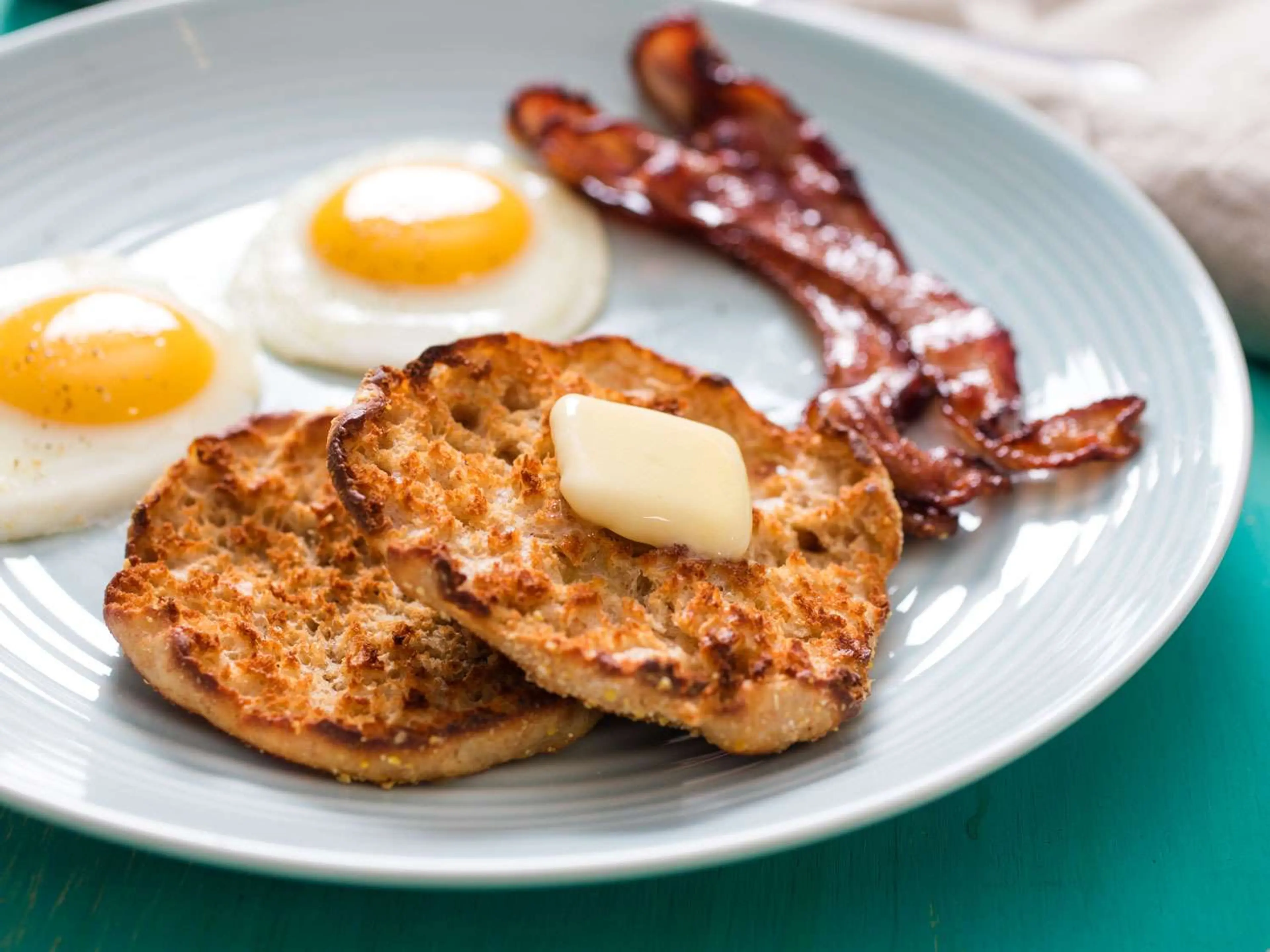 Old-Fashioned, No-Knead English Muffins Recipe