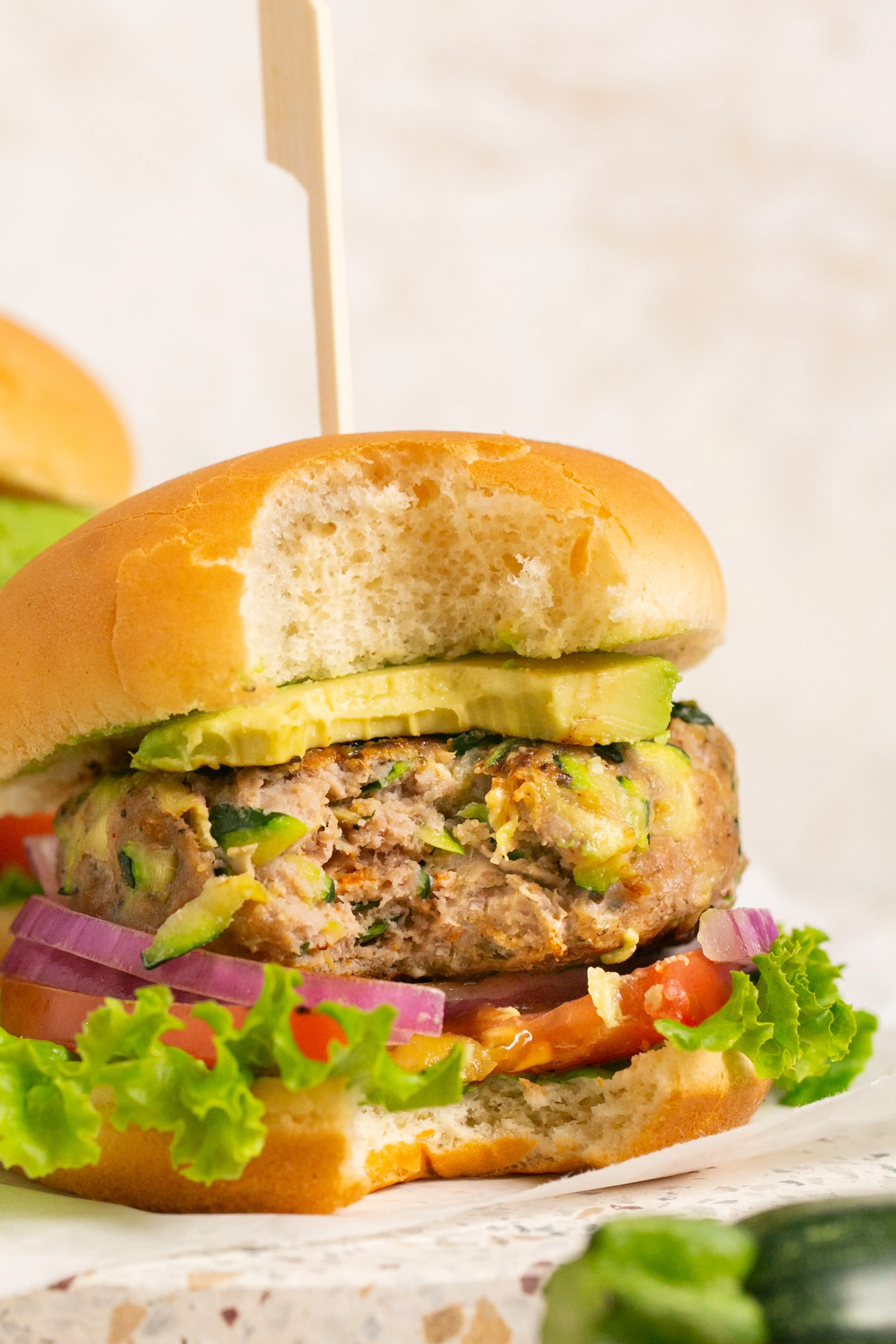 Juicy & Flavorful Zucchini Turkey Burgers