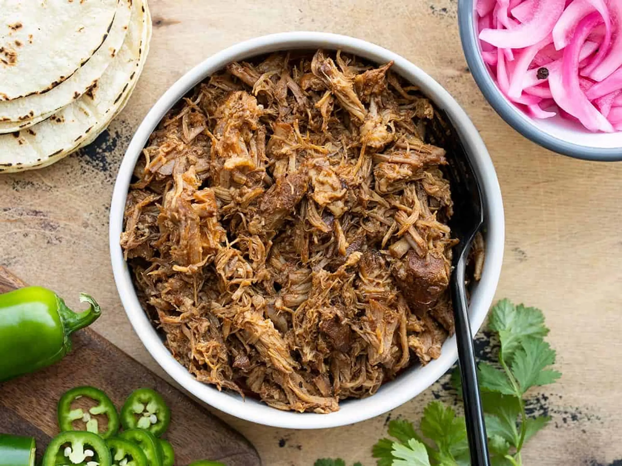 Chili Rubbed Pulled Pork