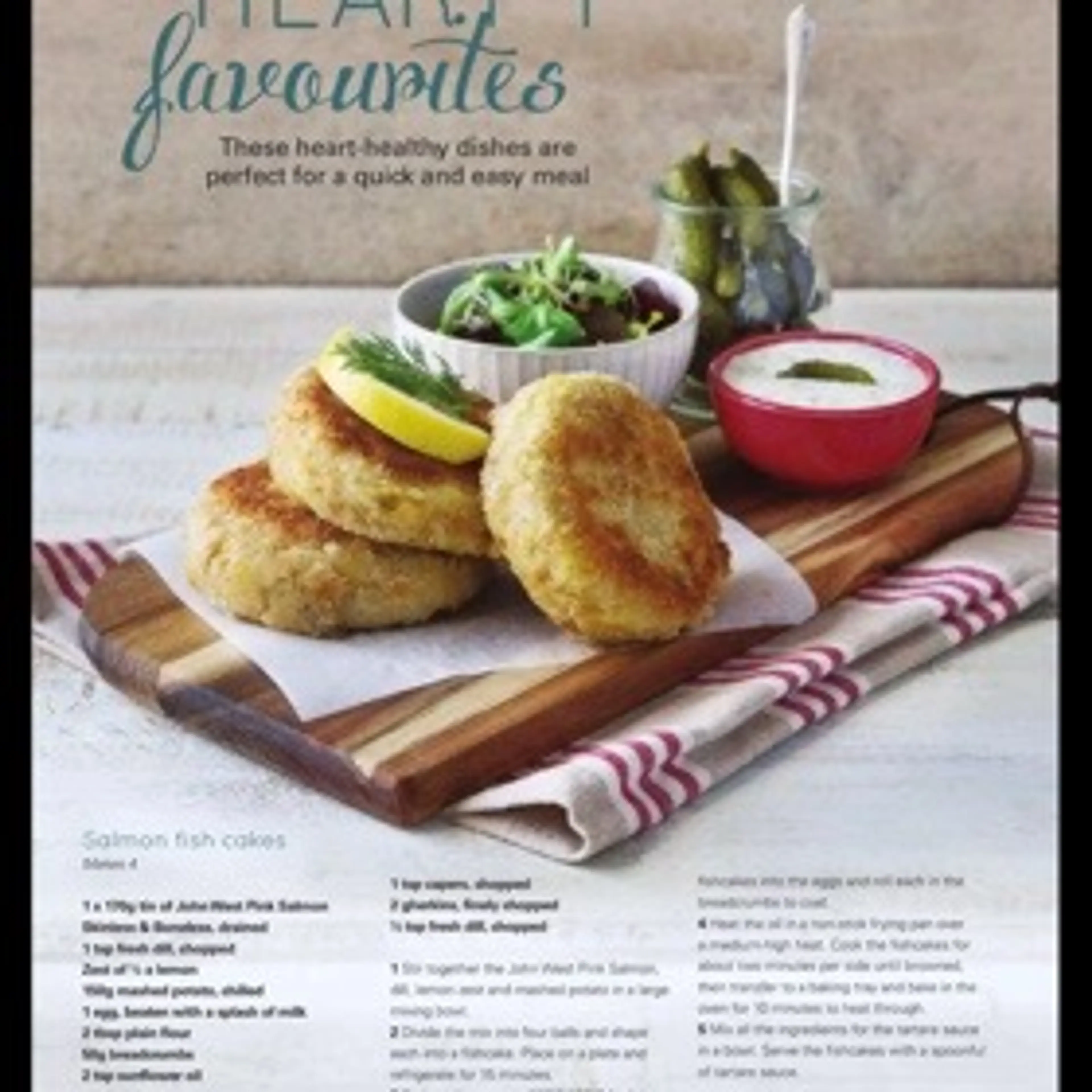 Salmon fish cakes