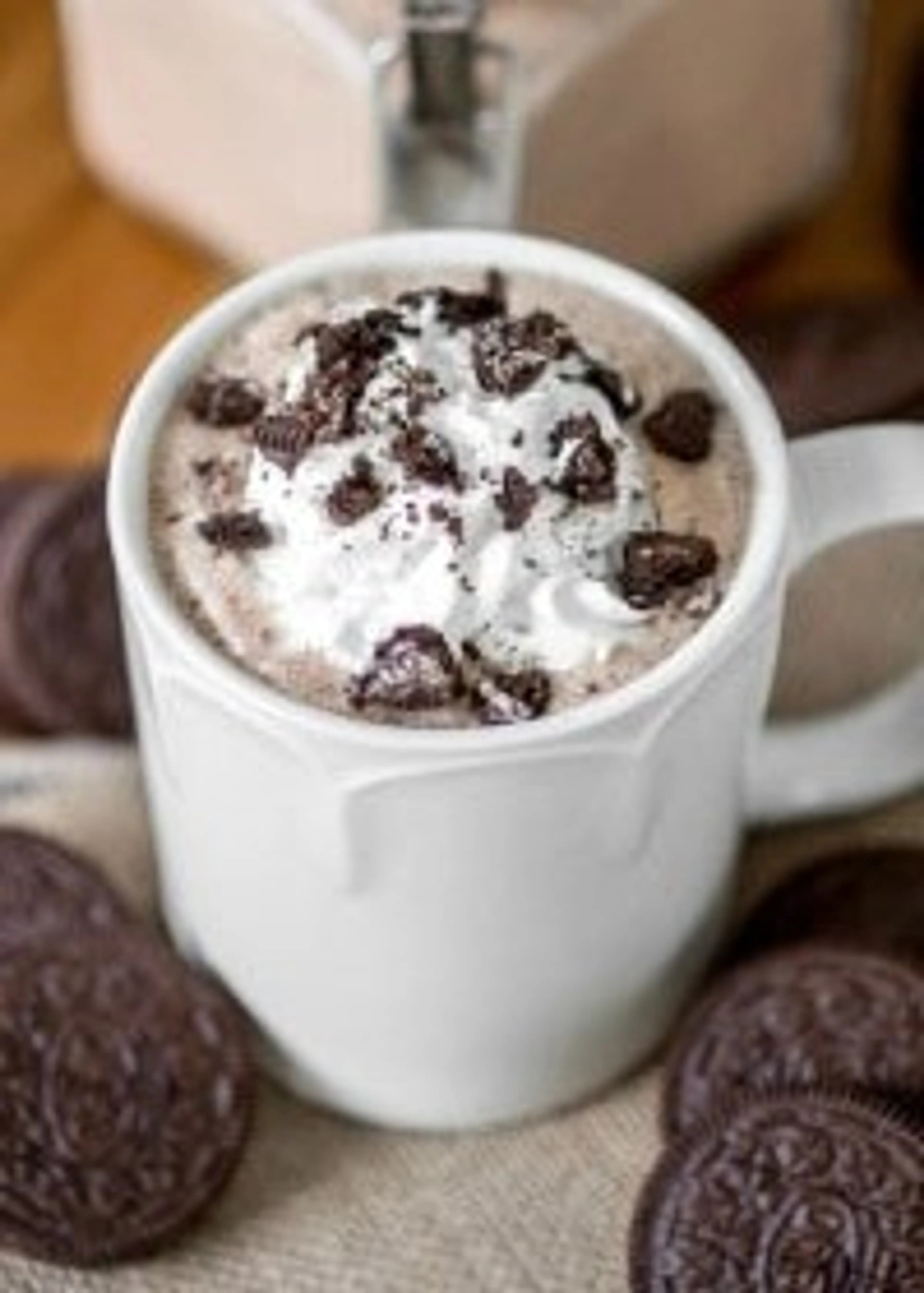 Cookies and Cream Hot Chocolate