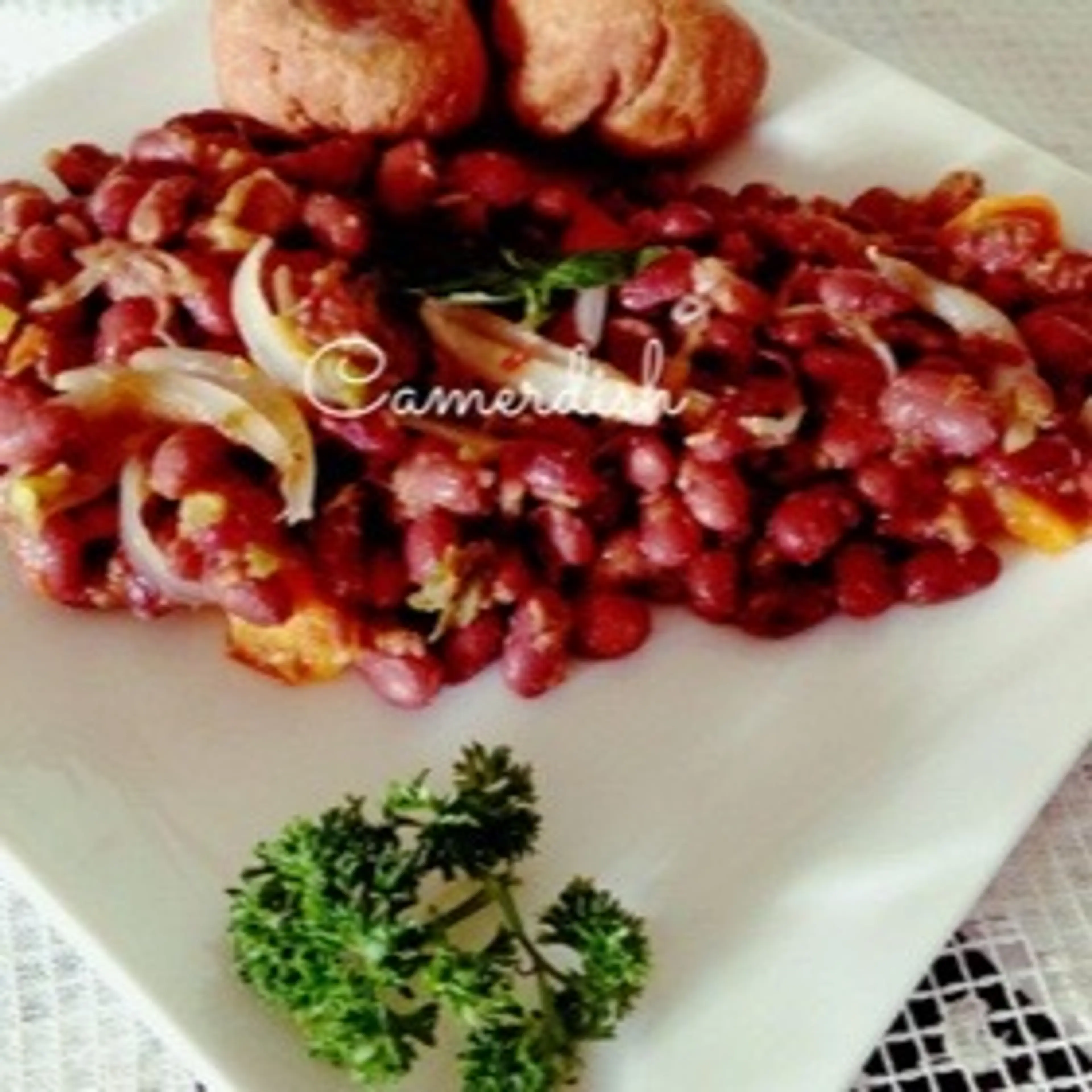 Haricots rouges en sauce