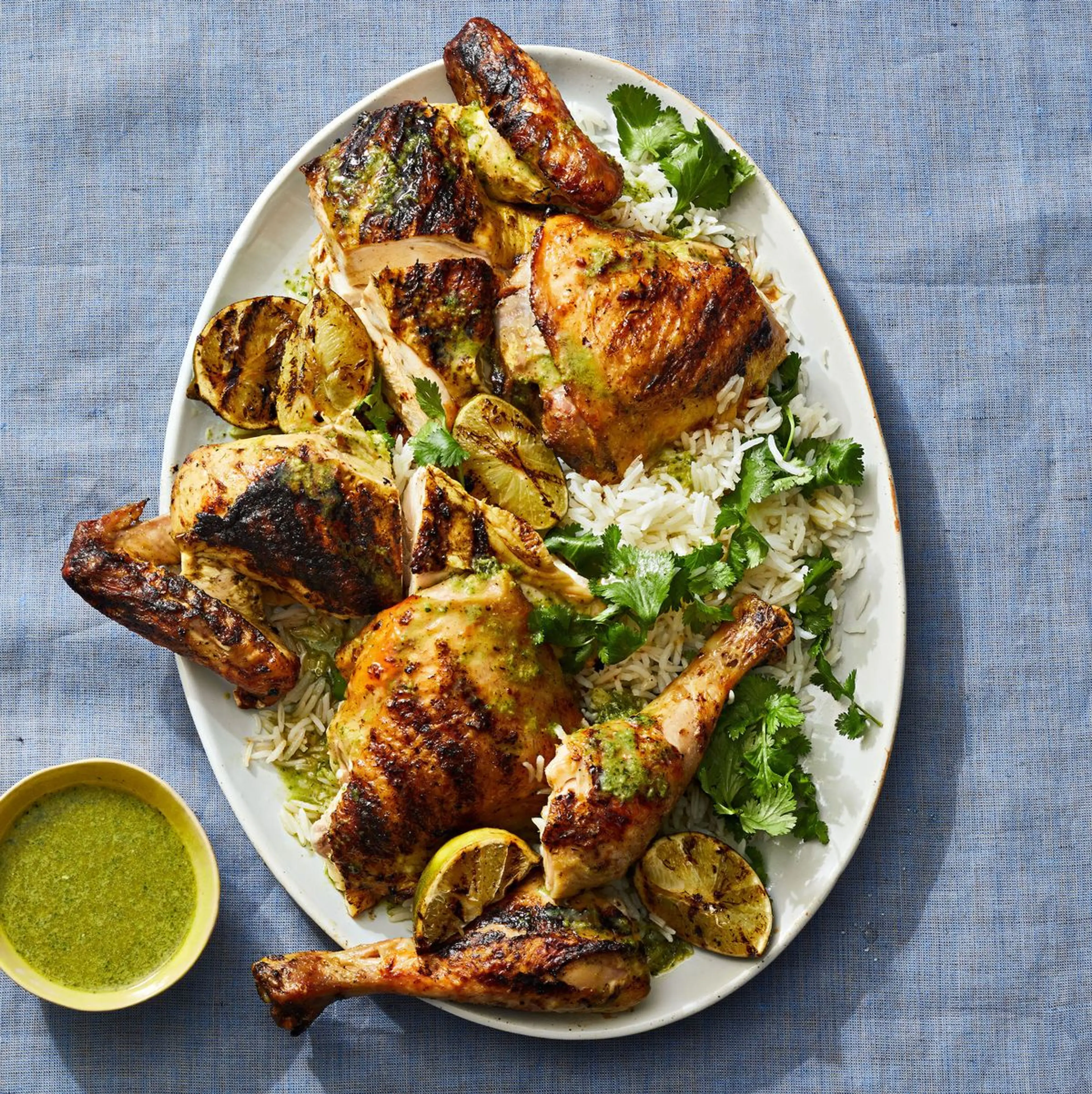 Green Curry Roasted Chicken