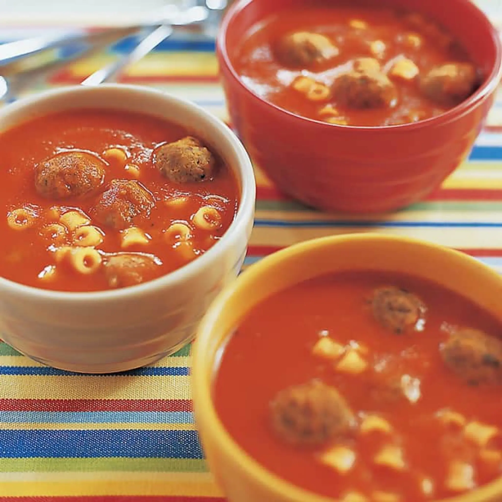 Spaghett and Meatball Soup (ATK)