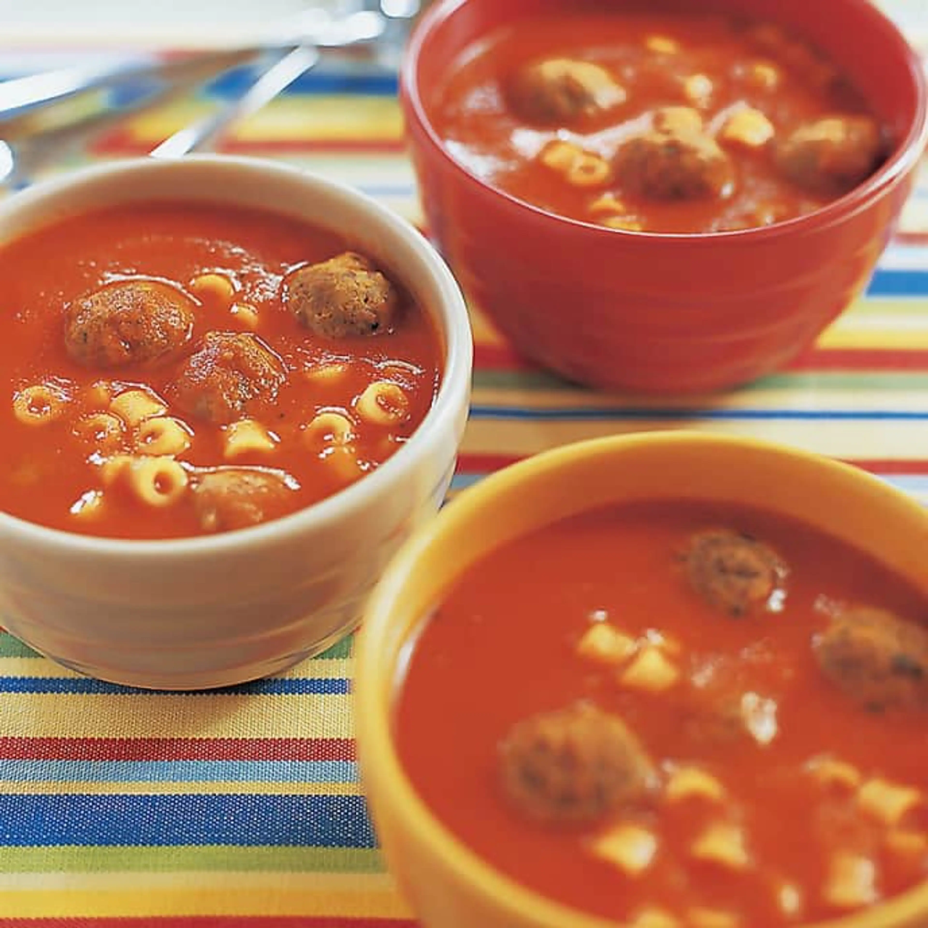 Spaghett and Meatball Soup (ATK)