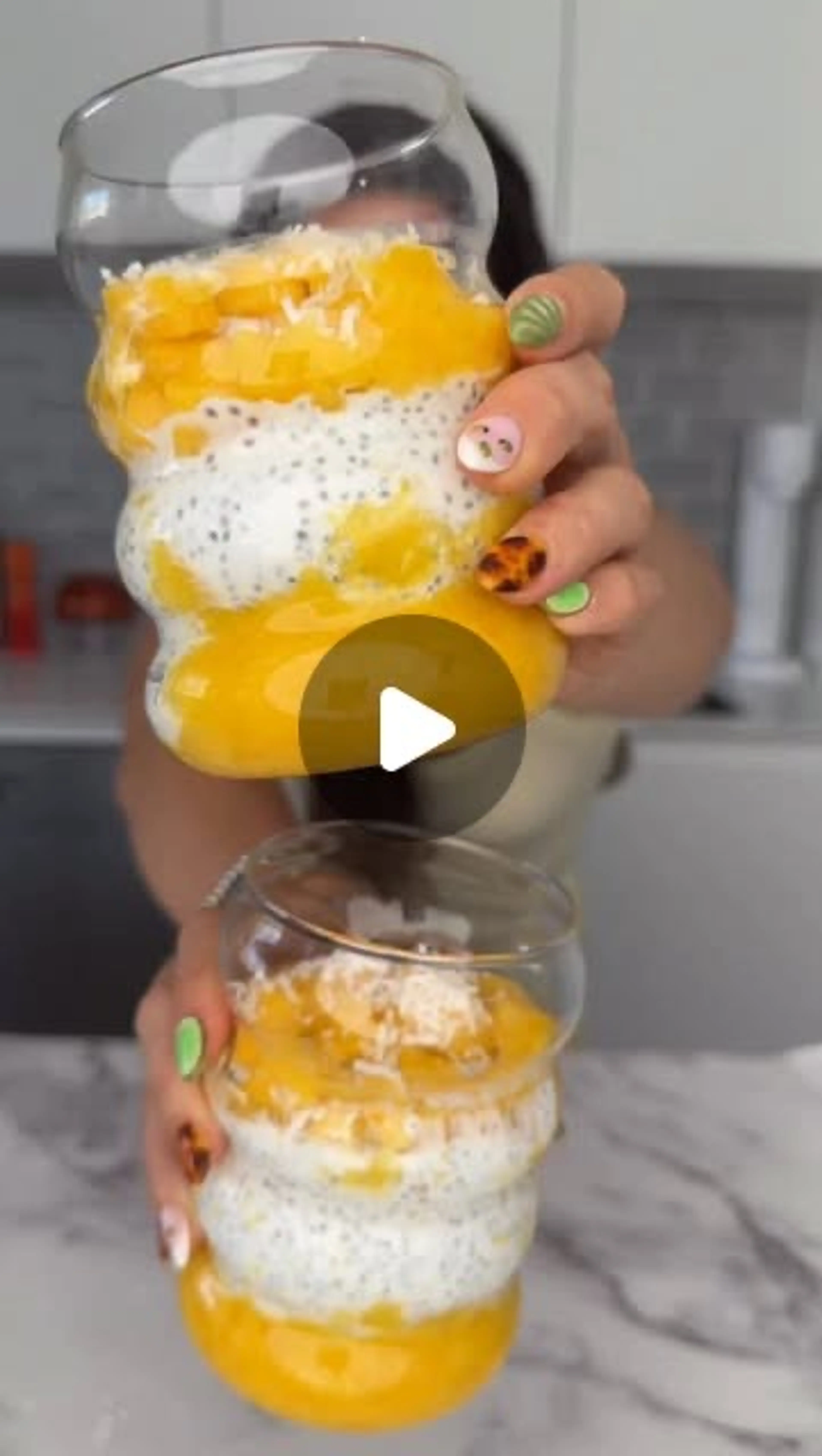 Coconut Mango Chia Pudding