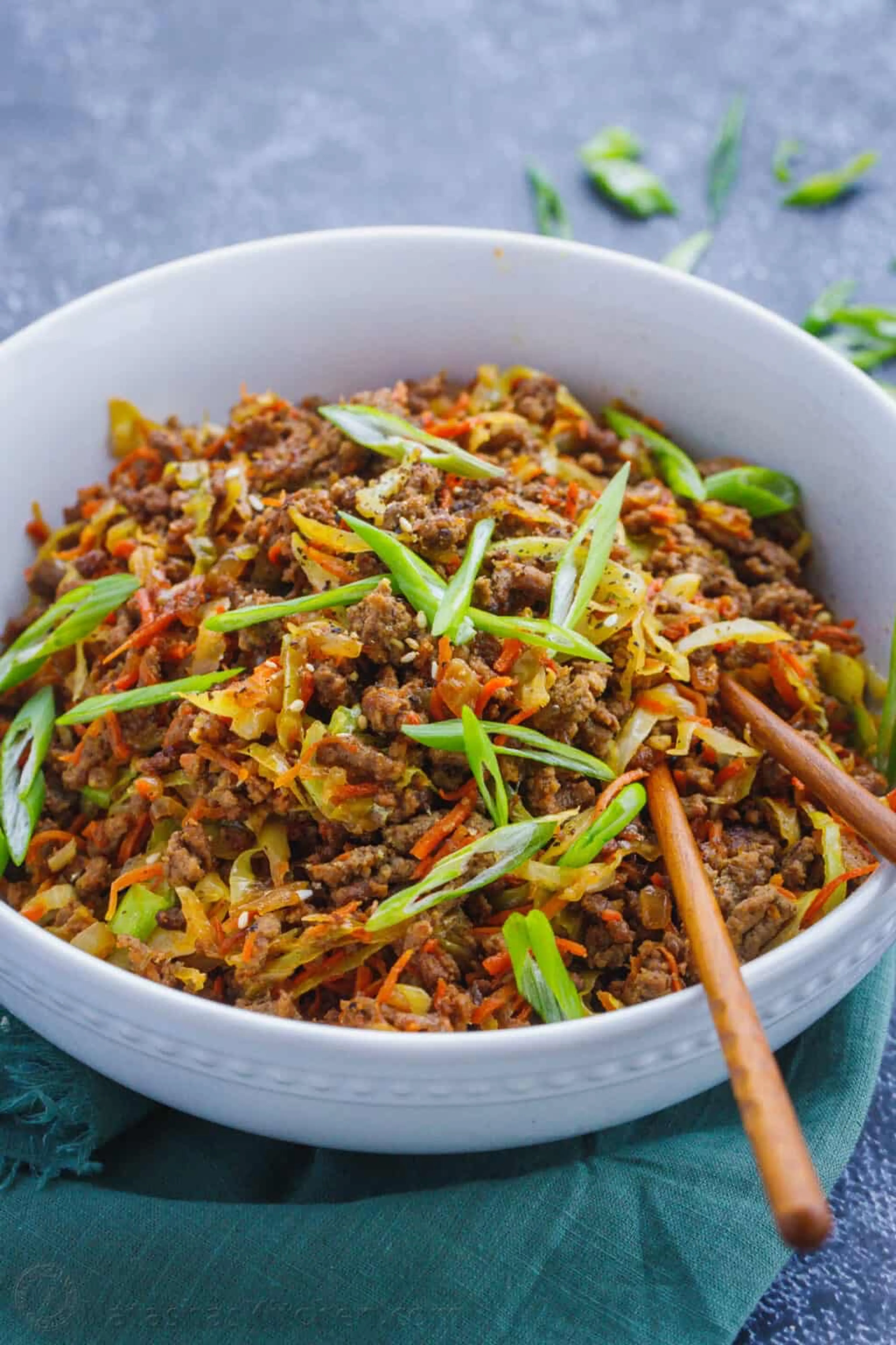 Eggroll in a bowl