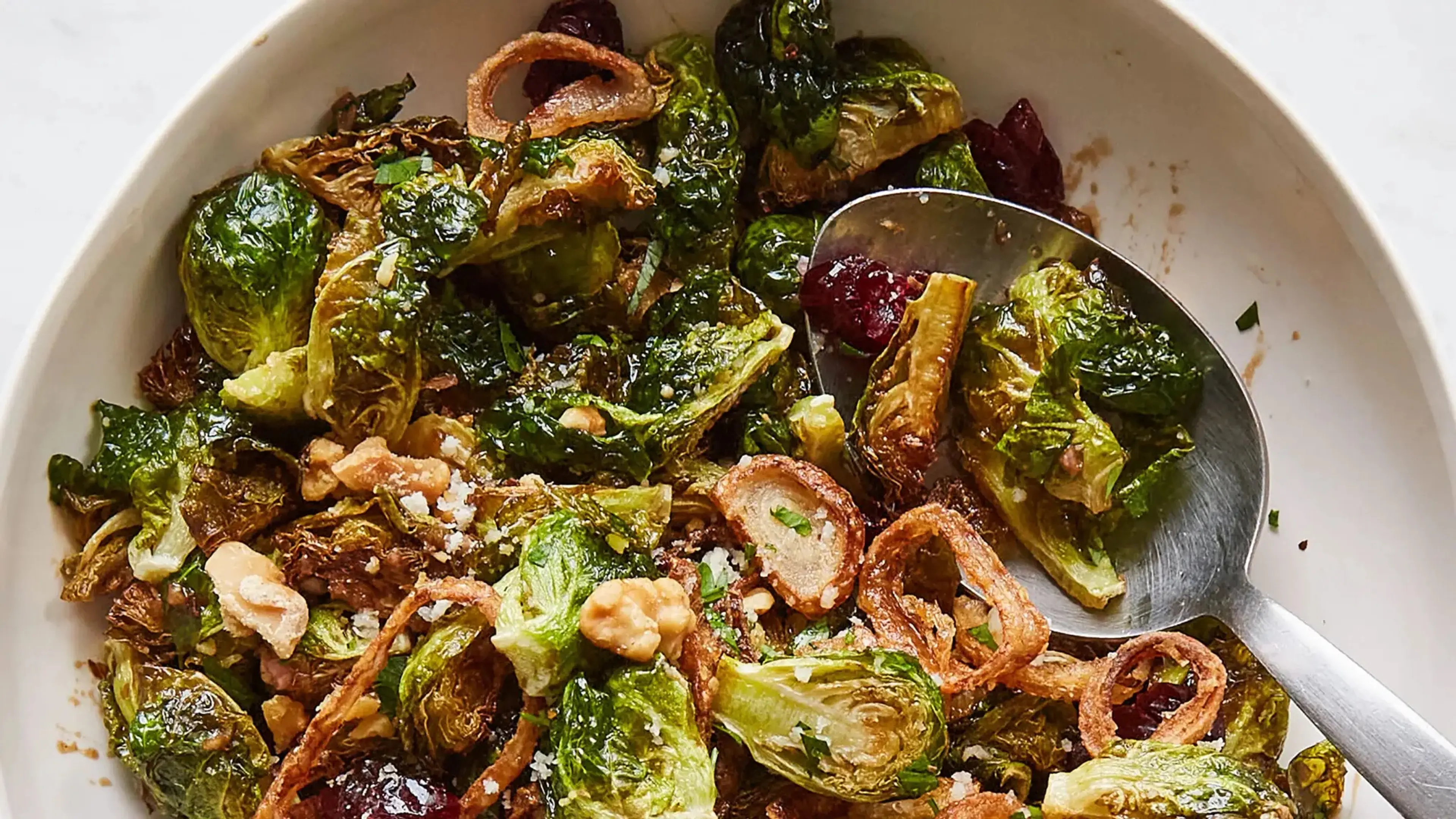 The Best Fried Brussels Sprouts